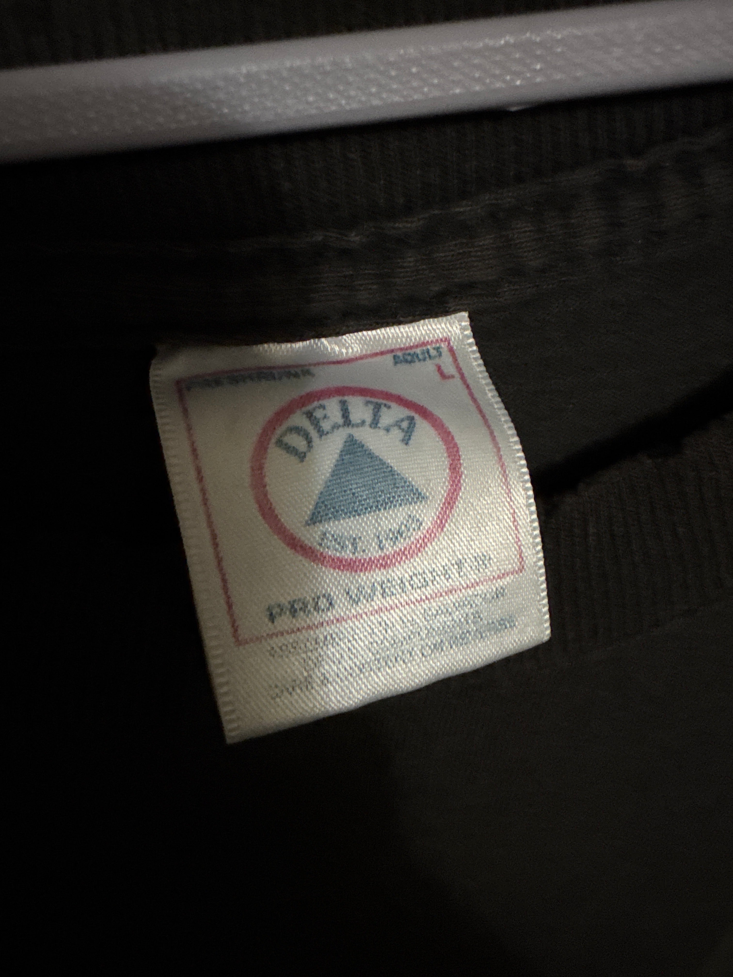 1999 Creed Human Clay Band T Shirt Large Black Delta Faded Band