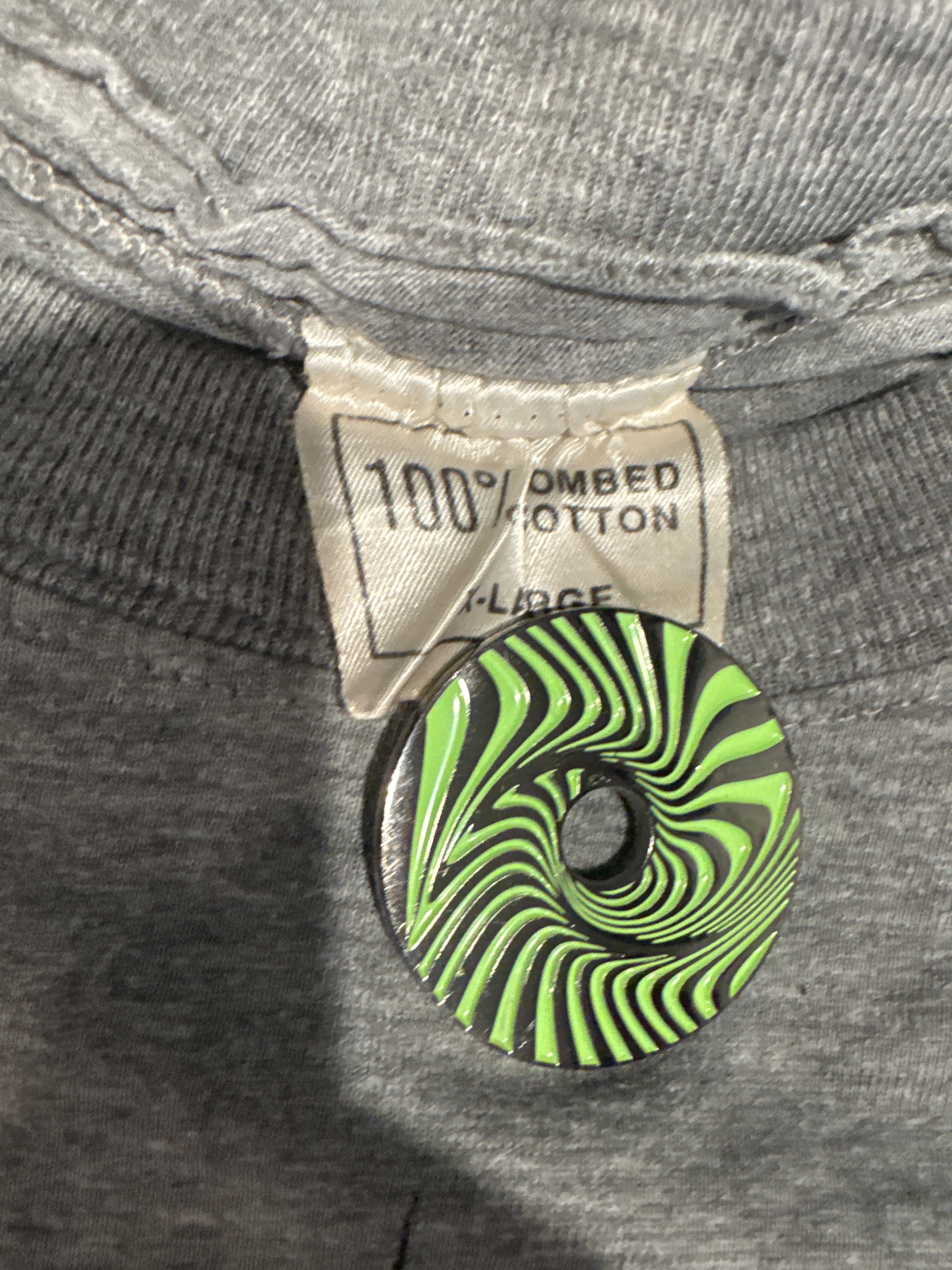 90s Immortal Battle In The North Black Death Metal Grey T-Shirt Large