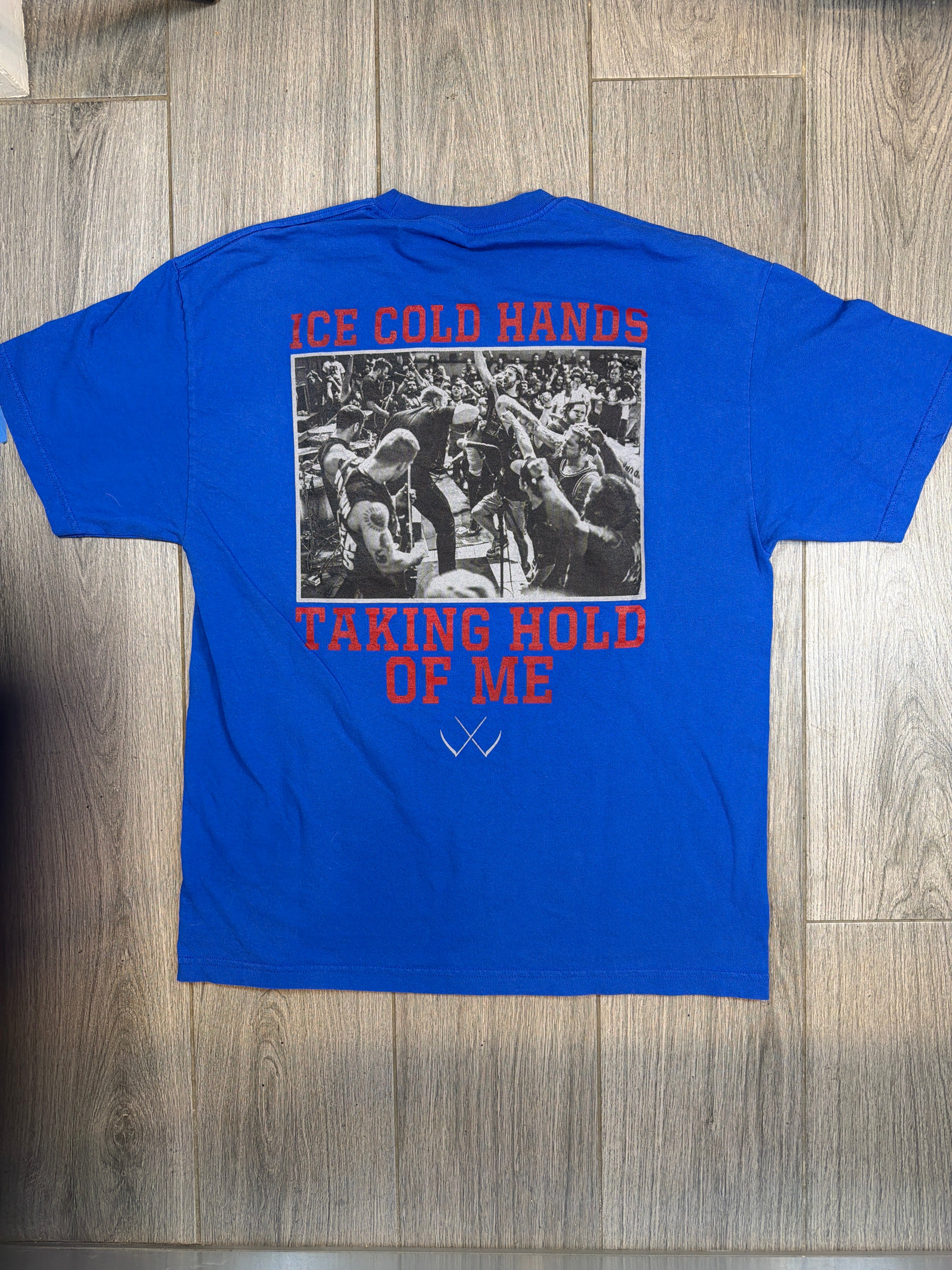 Bitter End New Jersey NJ Hardcore XXX Blue T-Shirt XL