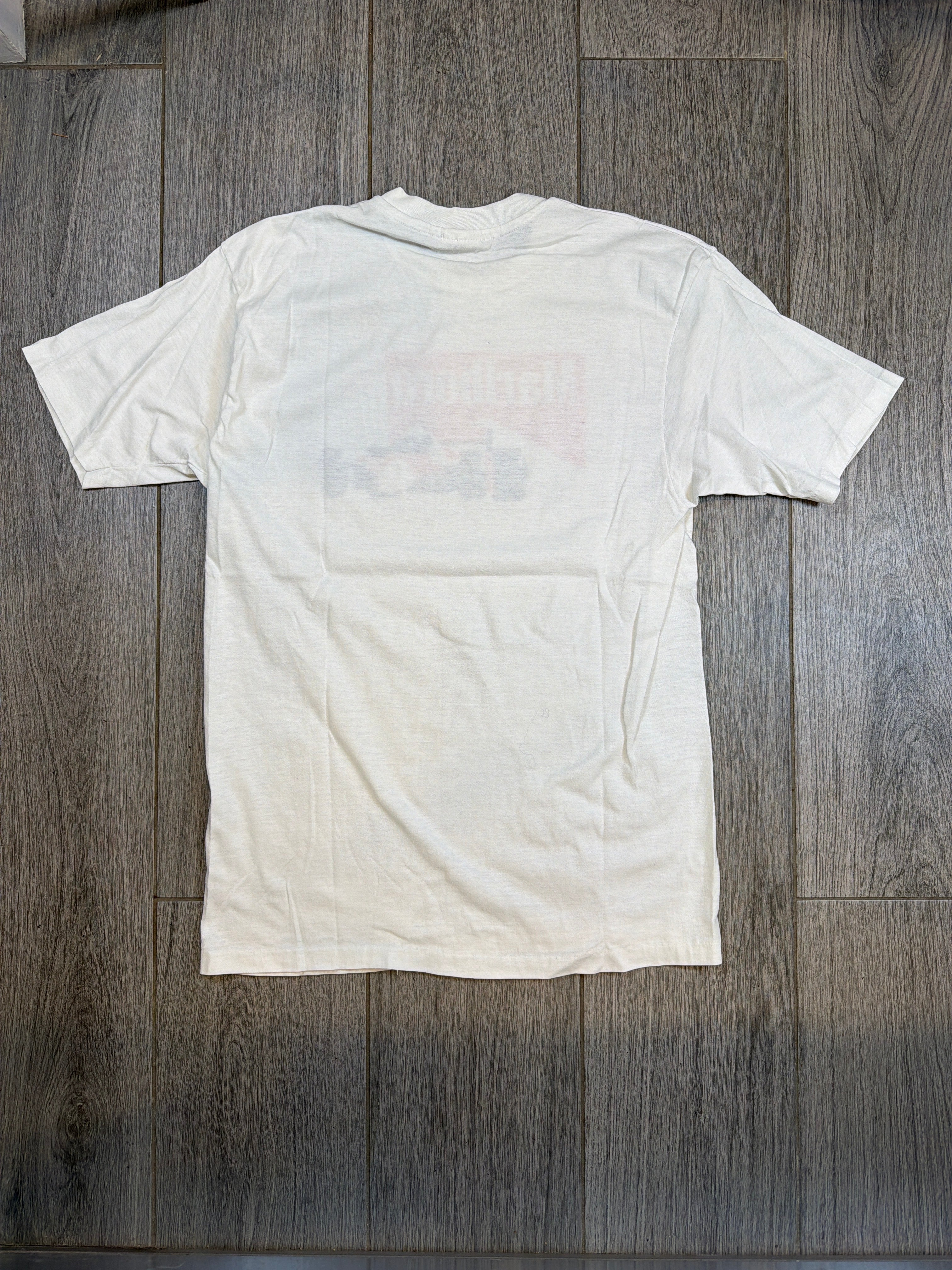 80s Marlboro F1 Formula One Racing Promo White T-Shirt XL