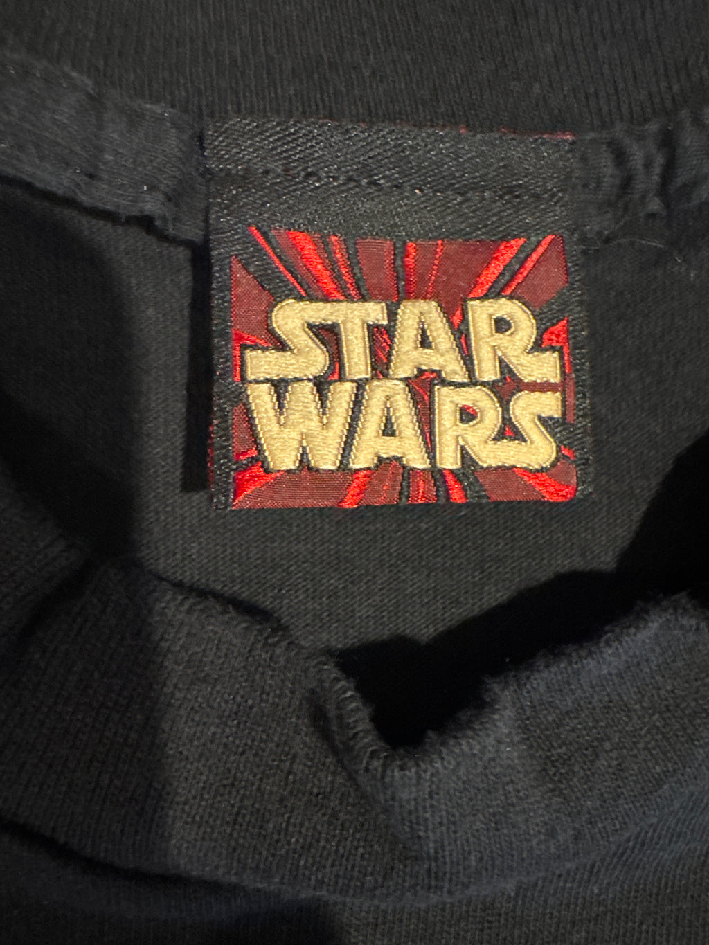 00s Star Wars Darth Maul Jedi Sith Black T-Shirt Medium