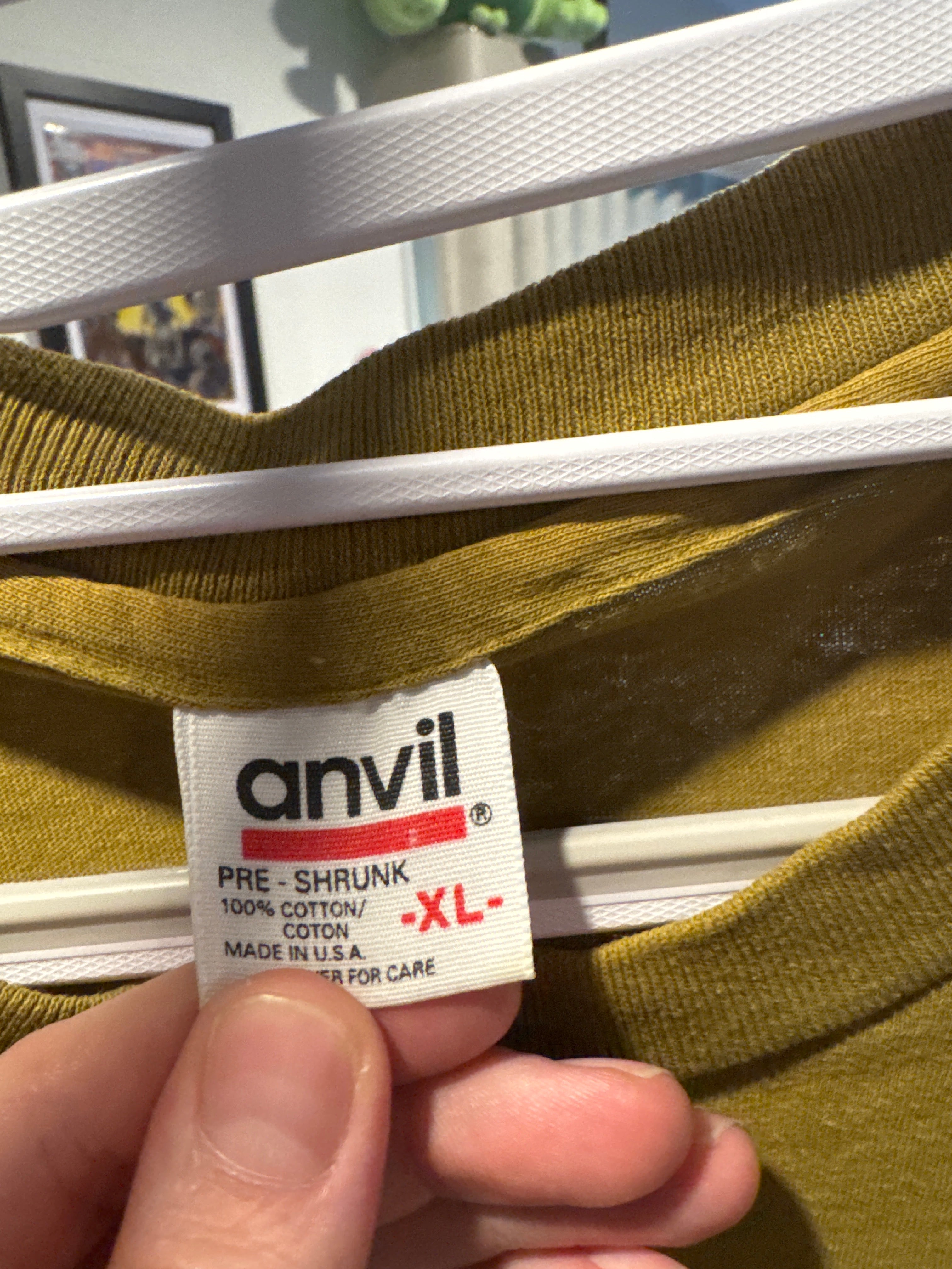 1994 Soundgarden Color Change Anvil Come Stand Me Up Bike T-Shirt XL