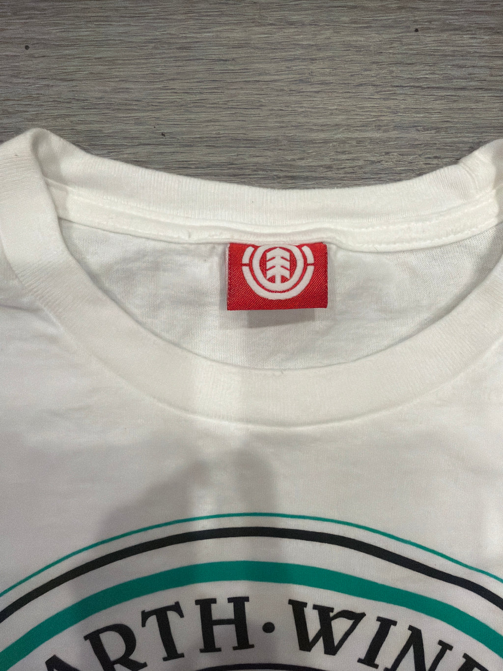 00s Element Skate Logo Promo Skateboarding White T-Shirt XL