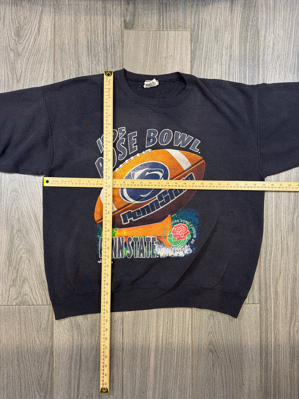 Penn State Nittany Lions Rose Bowl 1995 Crewneck Sweatshirt Nutmeg XL