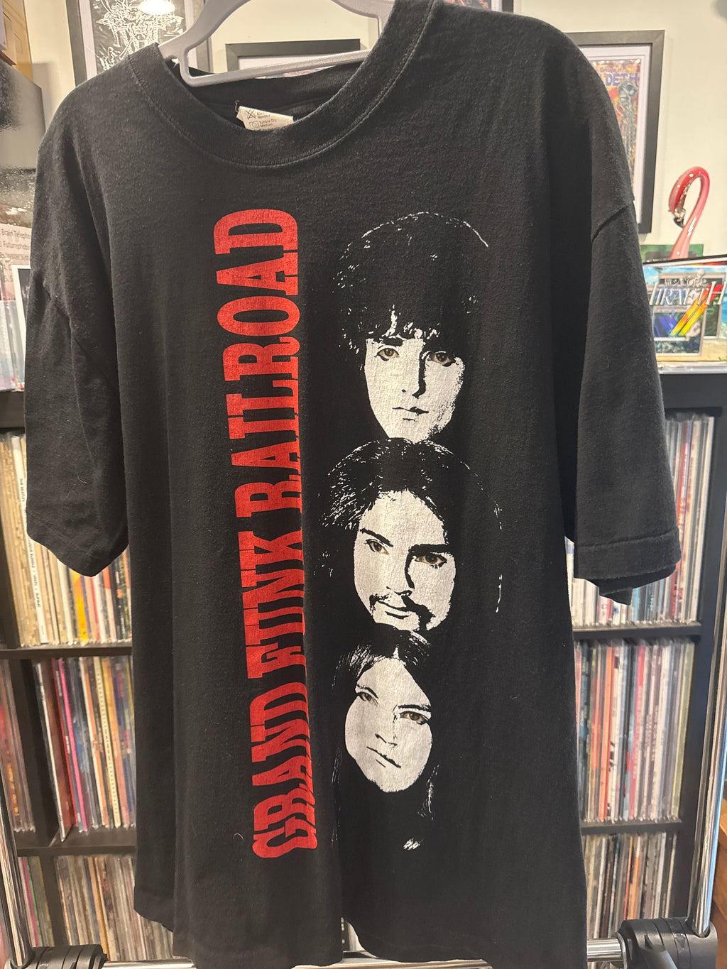90s Grand Funk Railroad American Band Single Stitch XL Black USA