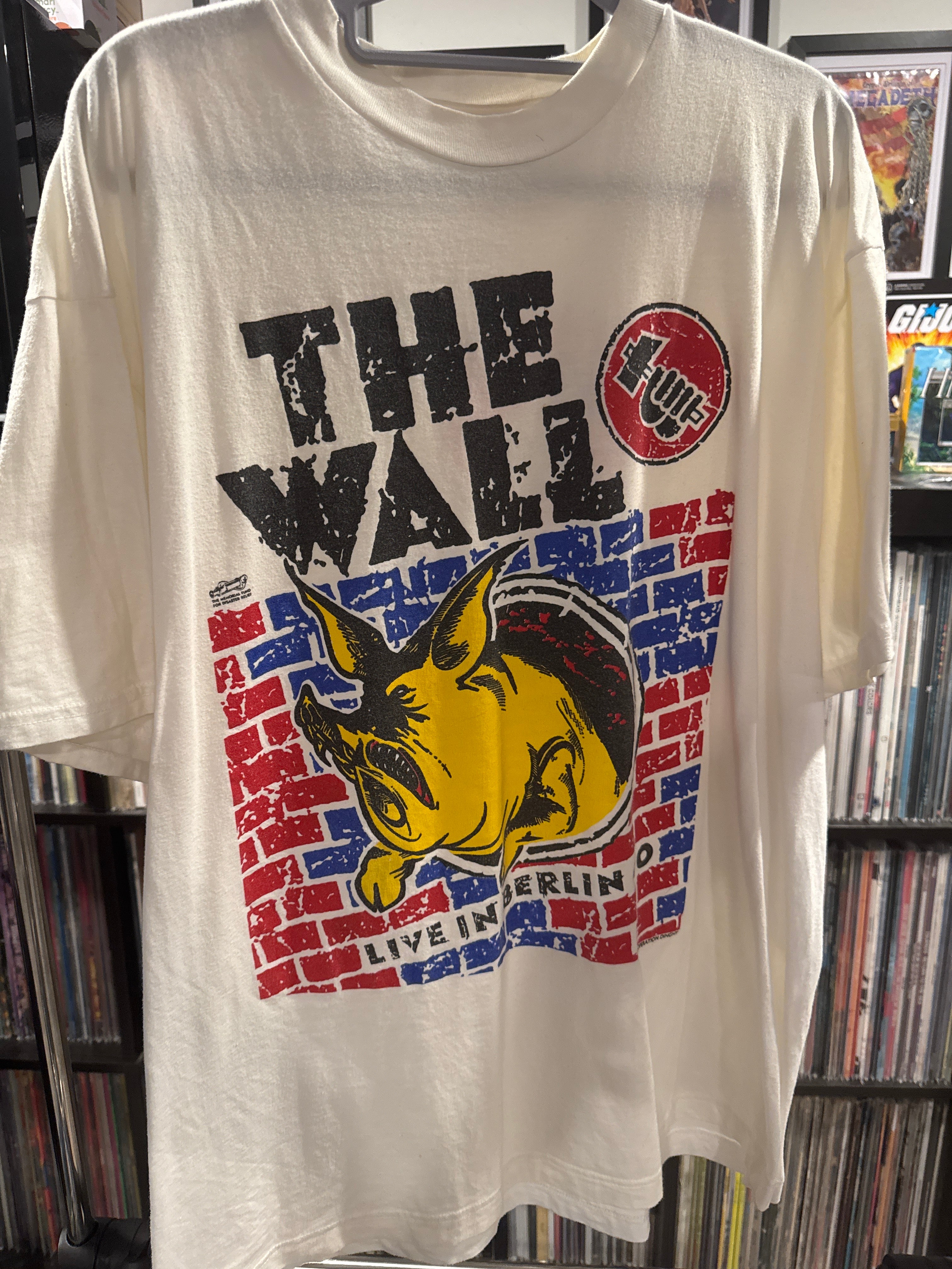 1990 Pink Floyd Levi Charity Berlin German XL Pig