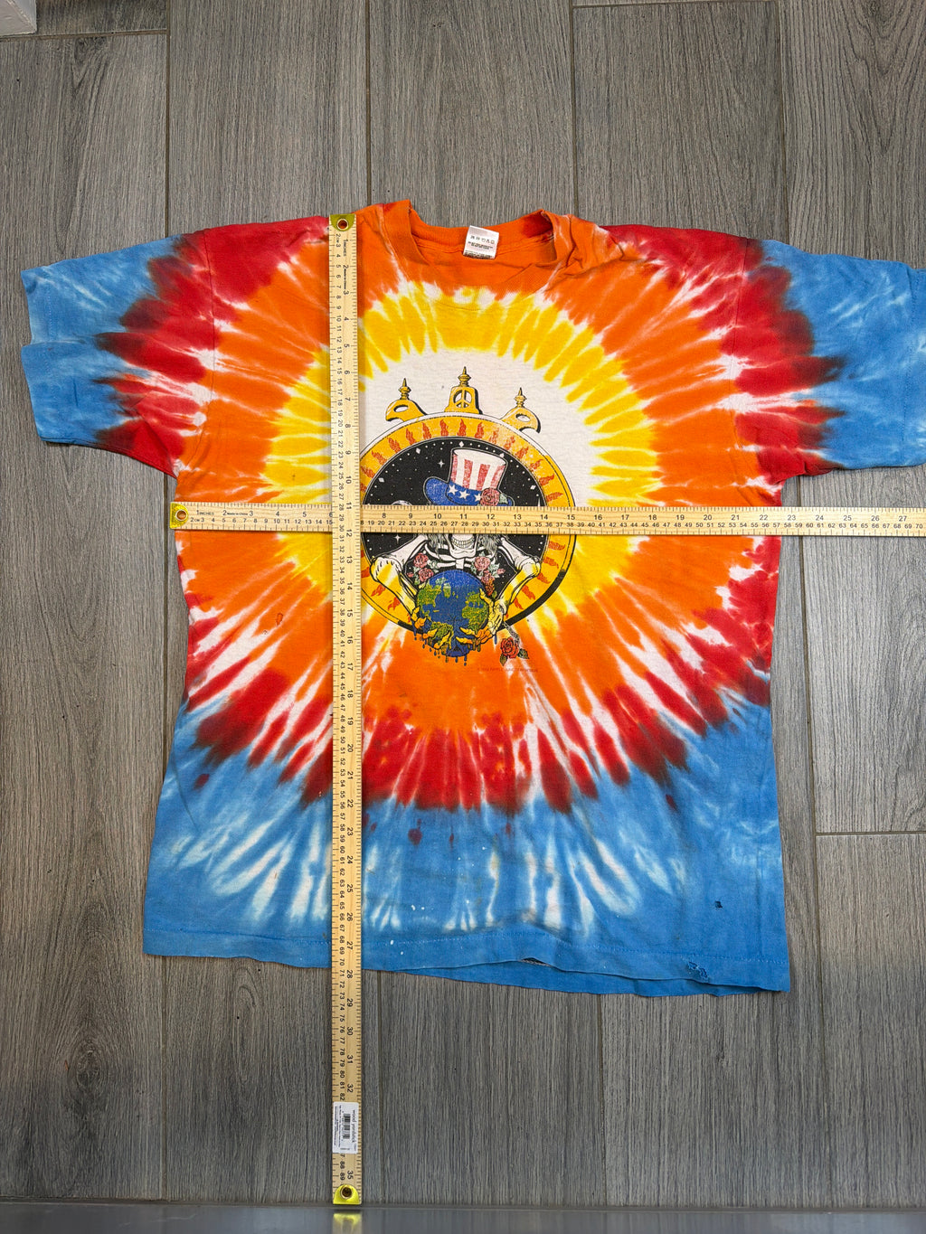 1992 Grateful Dead Save Your Face FOTL Tie Dye T-Shirt XL