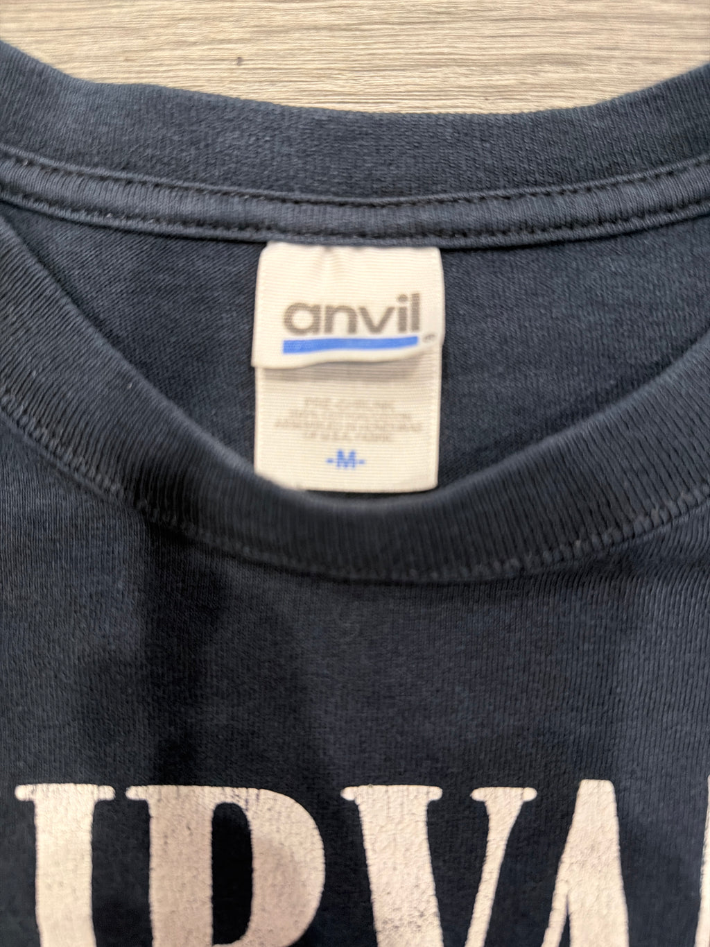 03 Nirvana Vestibule Double Sided Anvil Black T-Shirt Medium