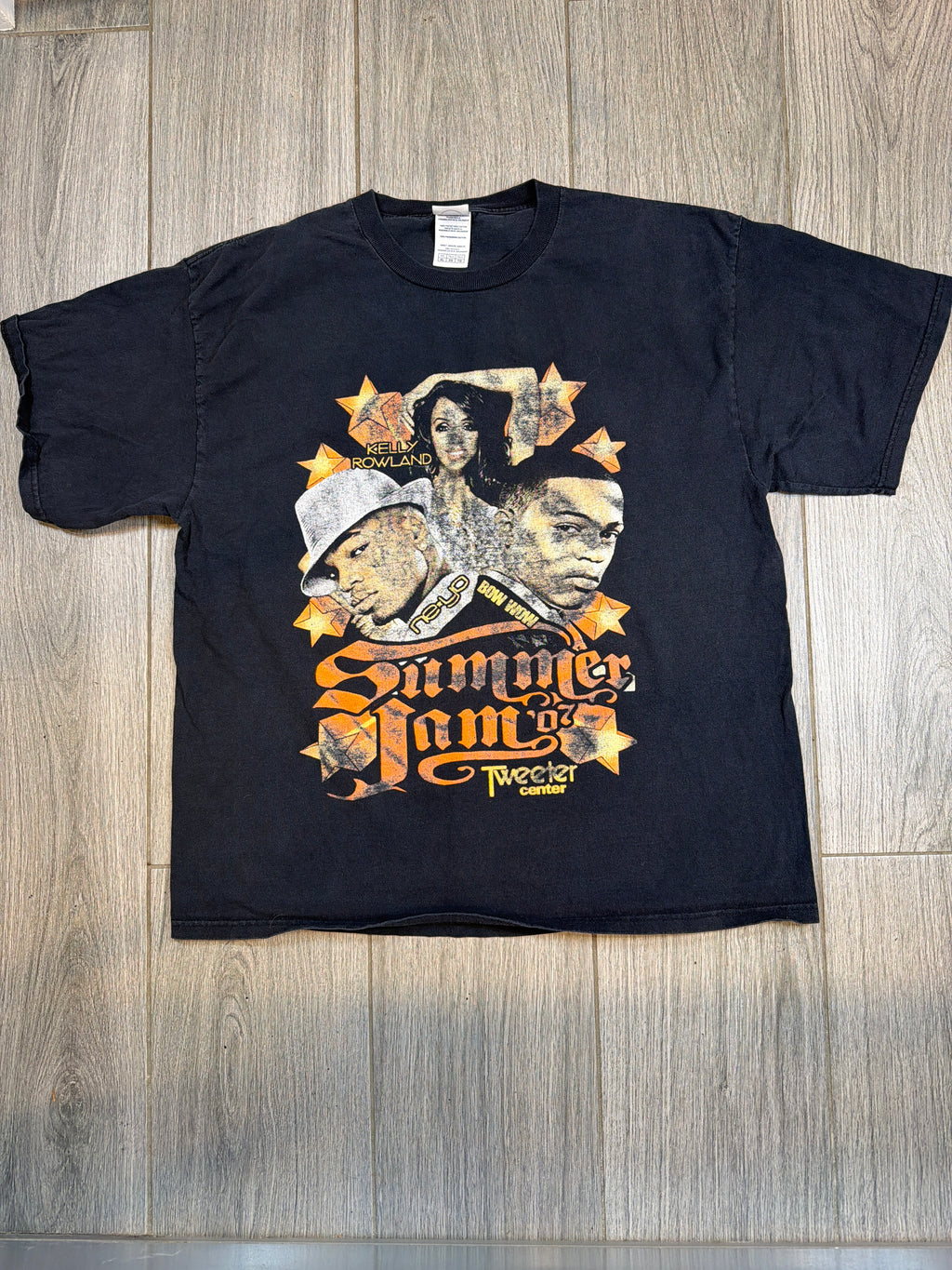 2002 Tweeter Summer Jam Ludacris Bow Wow Ne Yo Rap T-Shirt
