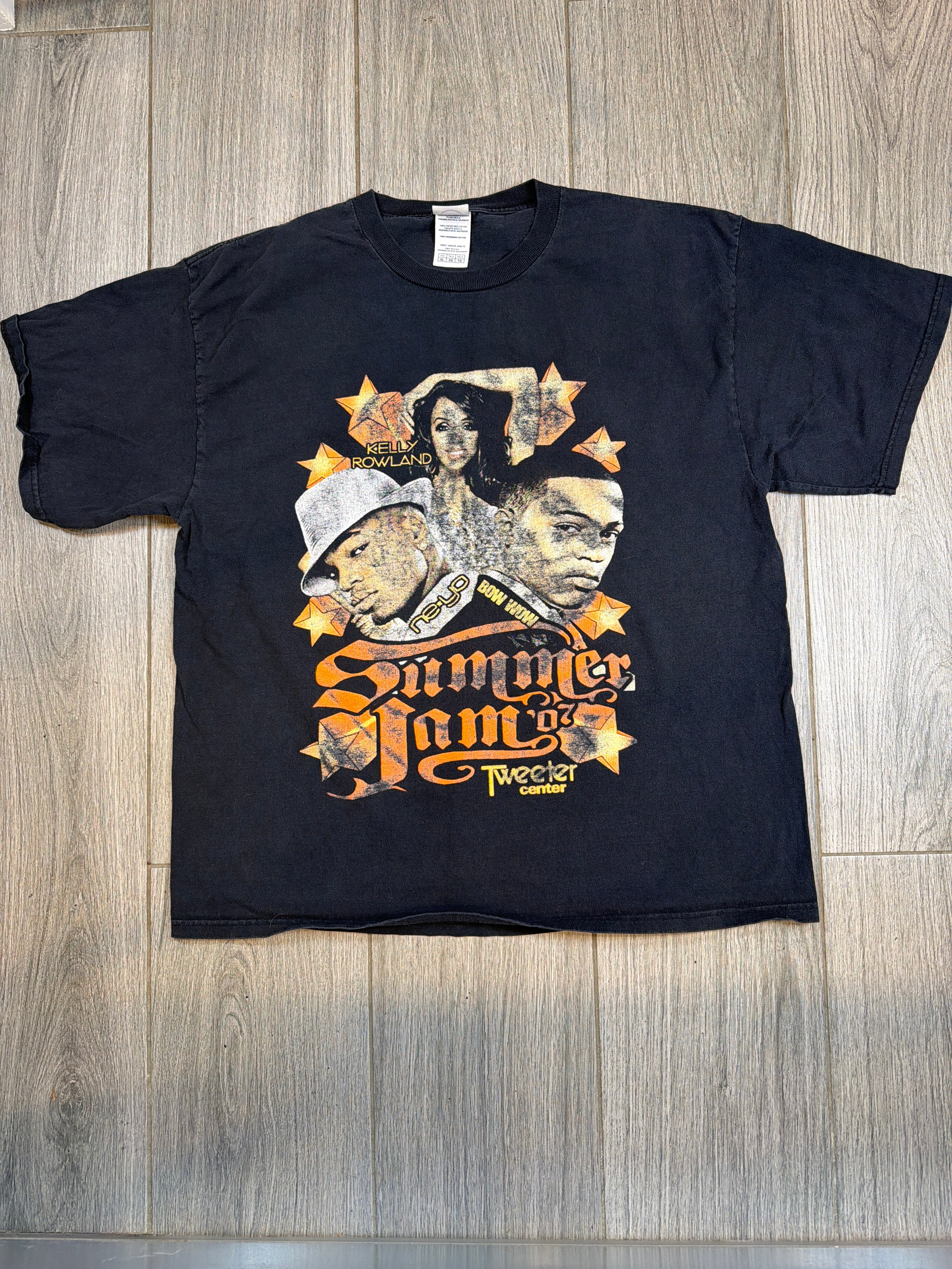 2002 Tweeter Summer Jam Ludacris Bow Wow Ne Yo Rap T-Shirt