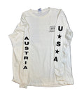 Y2K Glock USA Longsleeve White T-Shirt XL