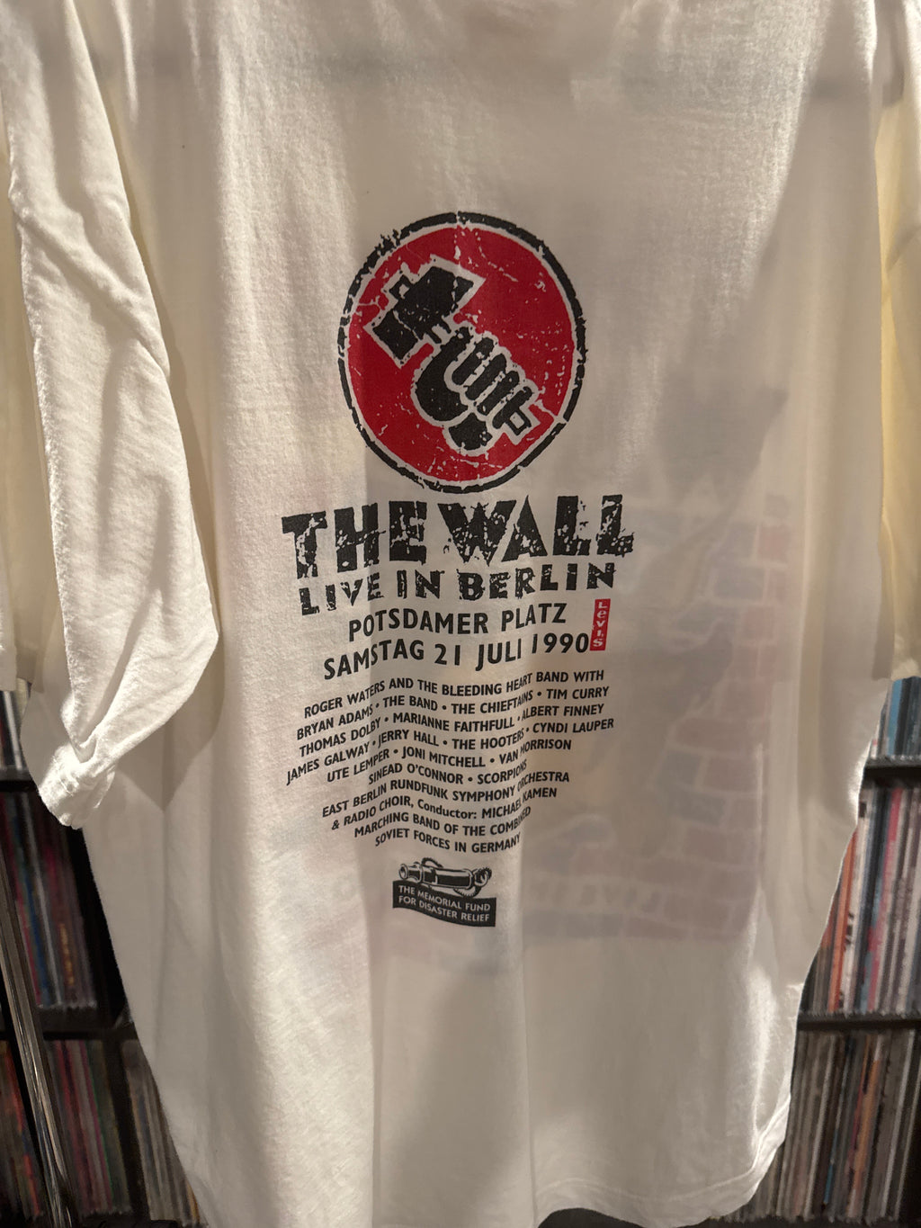 1990 Pink Floyd Levi Charity Berlin German XL Pig