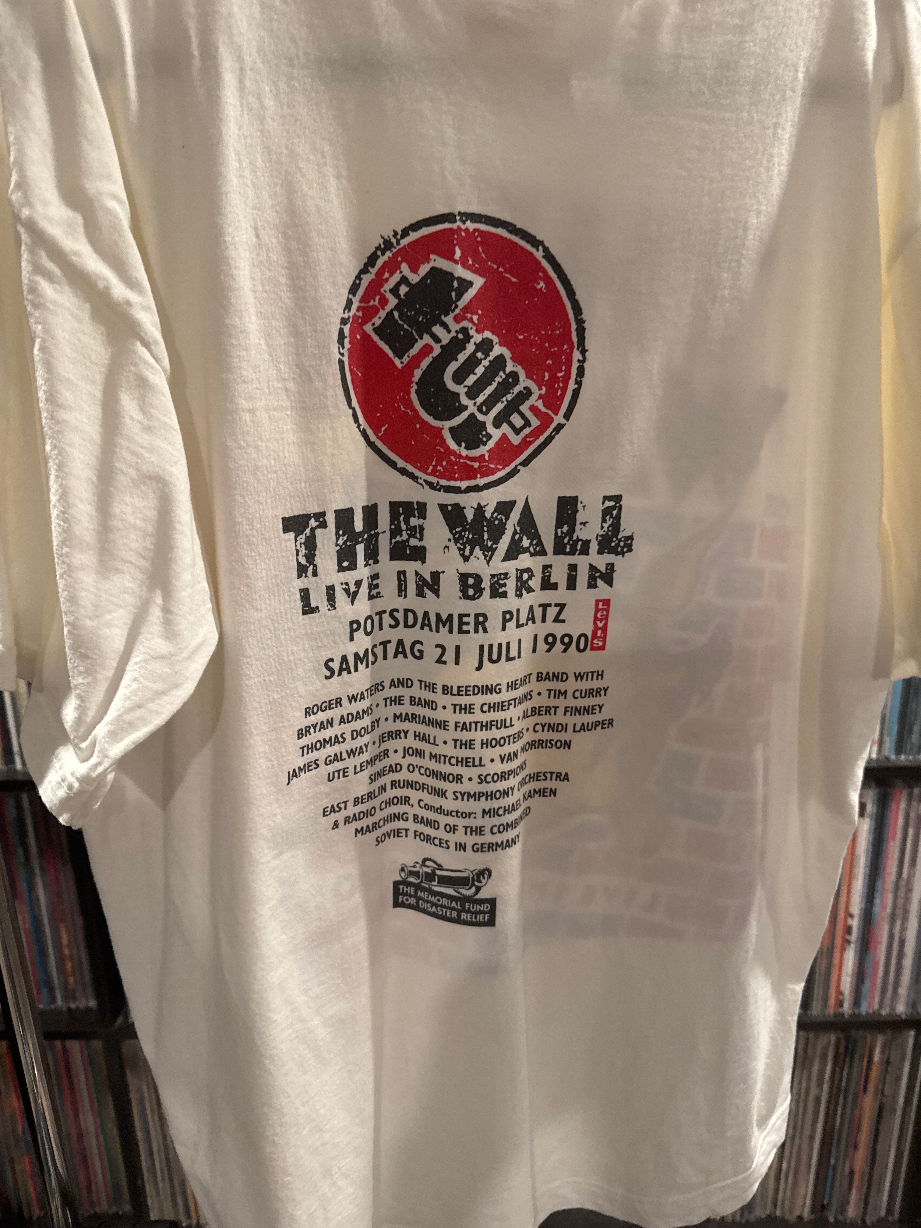 1990 Pink Floyd Levi Charity Berlin German XL Pig
