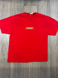 No Fear Flames Motocross Energy Y2K Red T-Shirt XL