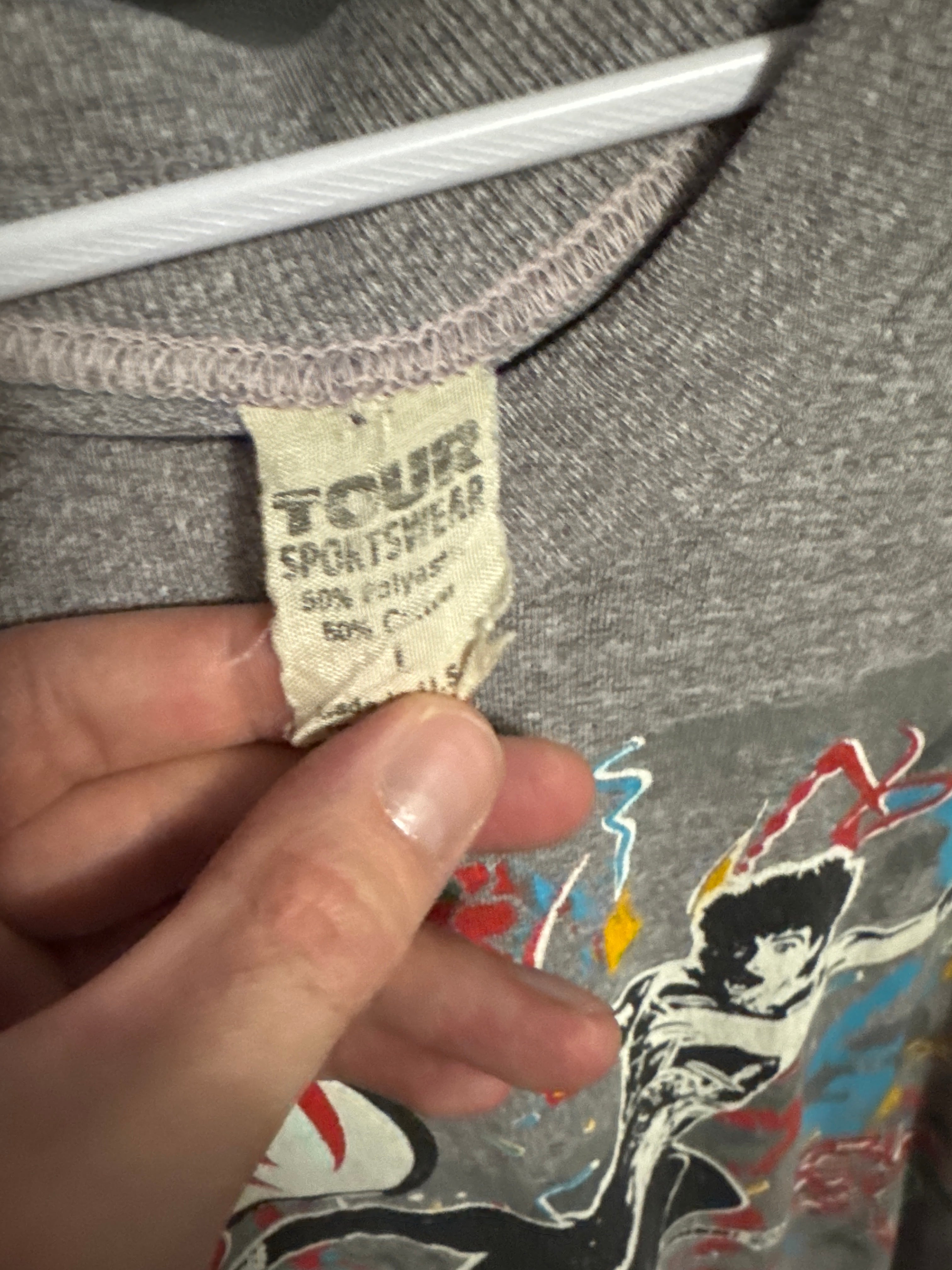 1985 Hall and Oates Tour Double Sided Shirt Pontiac Fiero Logo L