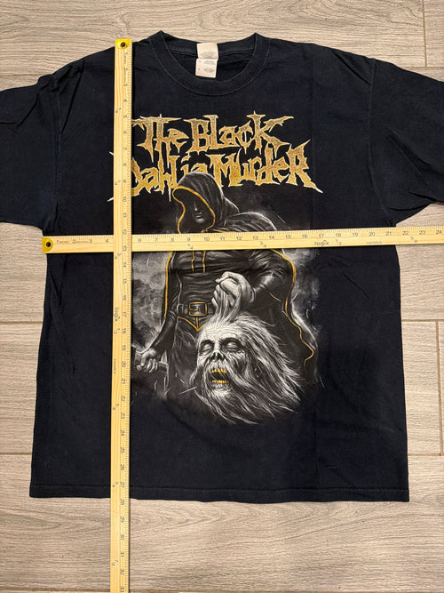 00s Black Dahlia y2k fits Large Black Band T-Shirt XL