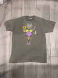 1994 Black Crowes Graphic Band Green T-Shirt Large