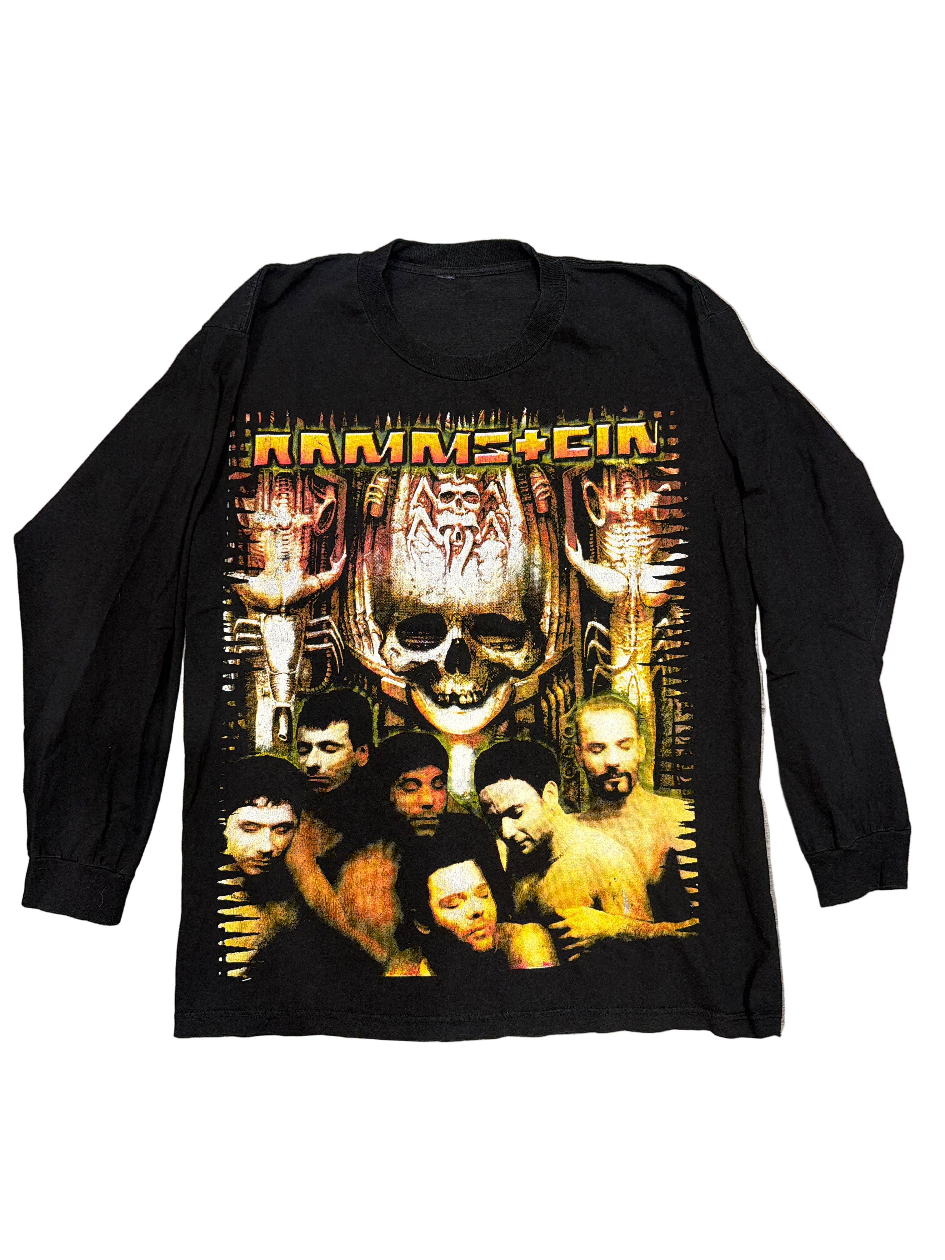 90s Rammstein Mexican Bootleg Black T-Shirt XL