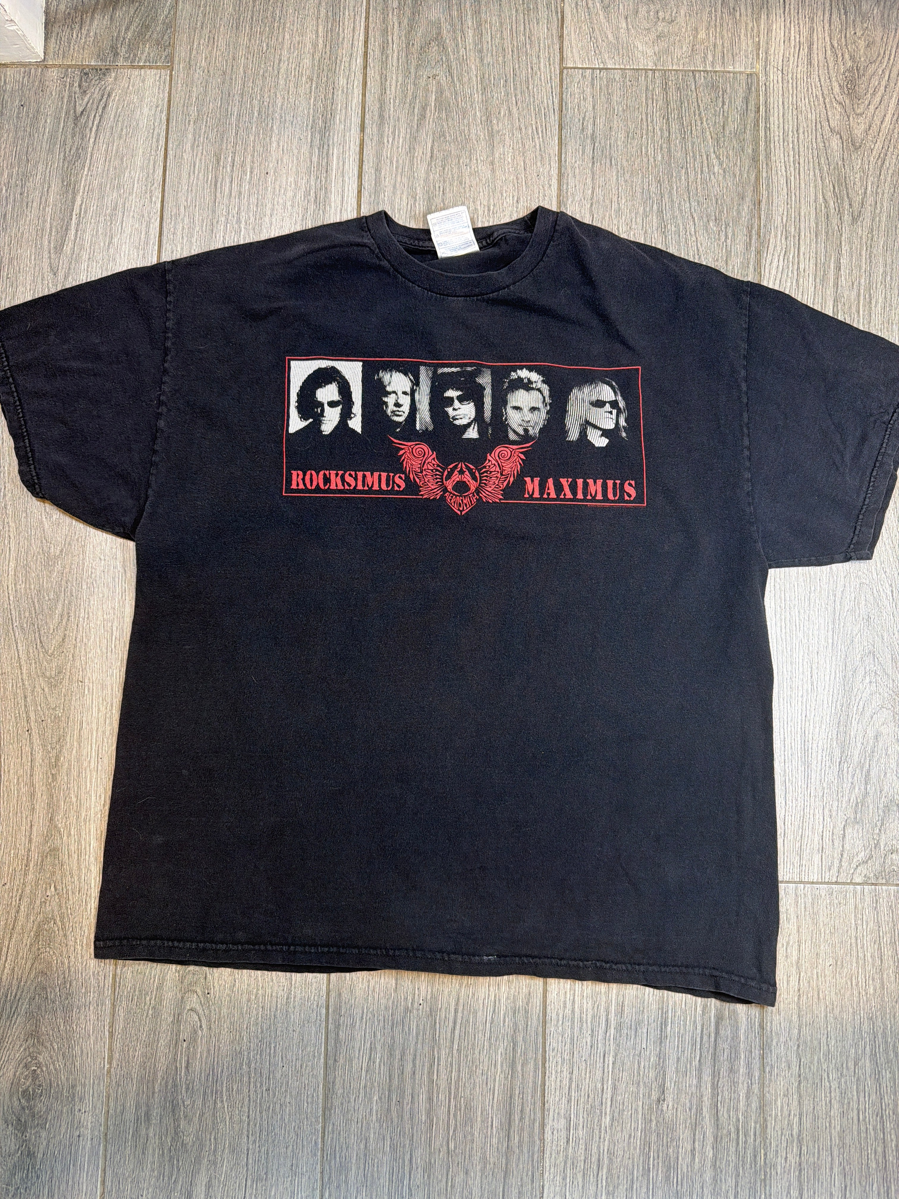 2000s Aerosmith 'Rocksimus Maximus' Tennessee River Tag T-Shirt