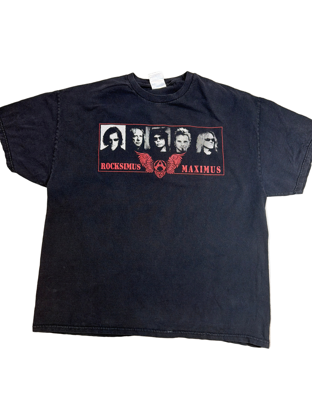 2000s Aerosmith 'Rocksimus Maximus' Tennessee River Tag T-Shirt