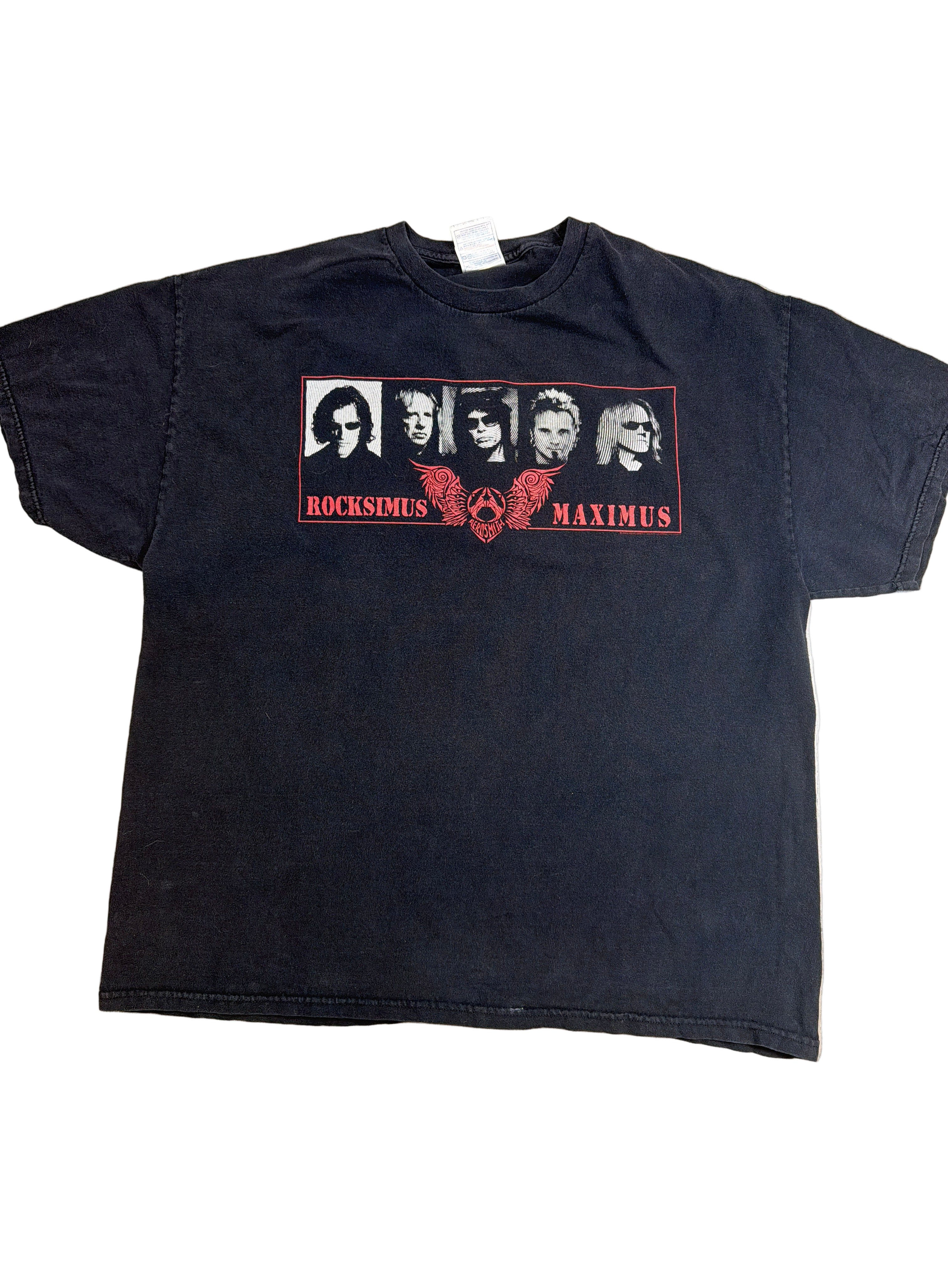 2000s Aerosmith 'Rocksimus Maximus' Tennessee River Tag T-Shirt