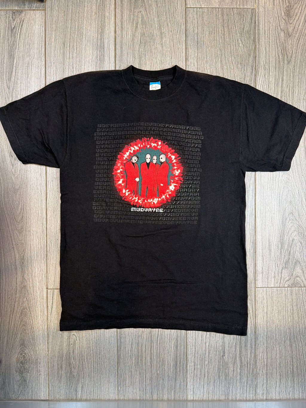 Vintage Mudvayne Black Nu metal Pacific Black Band Y2K T-Shirt