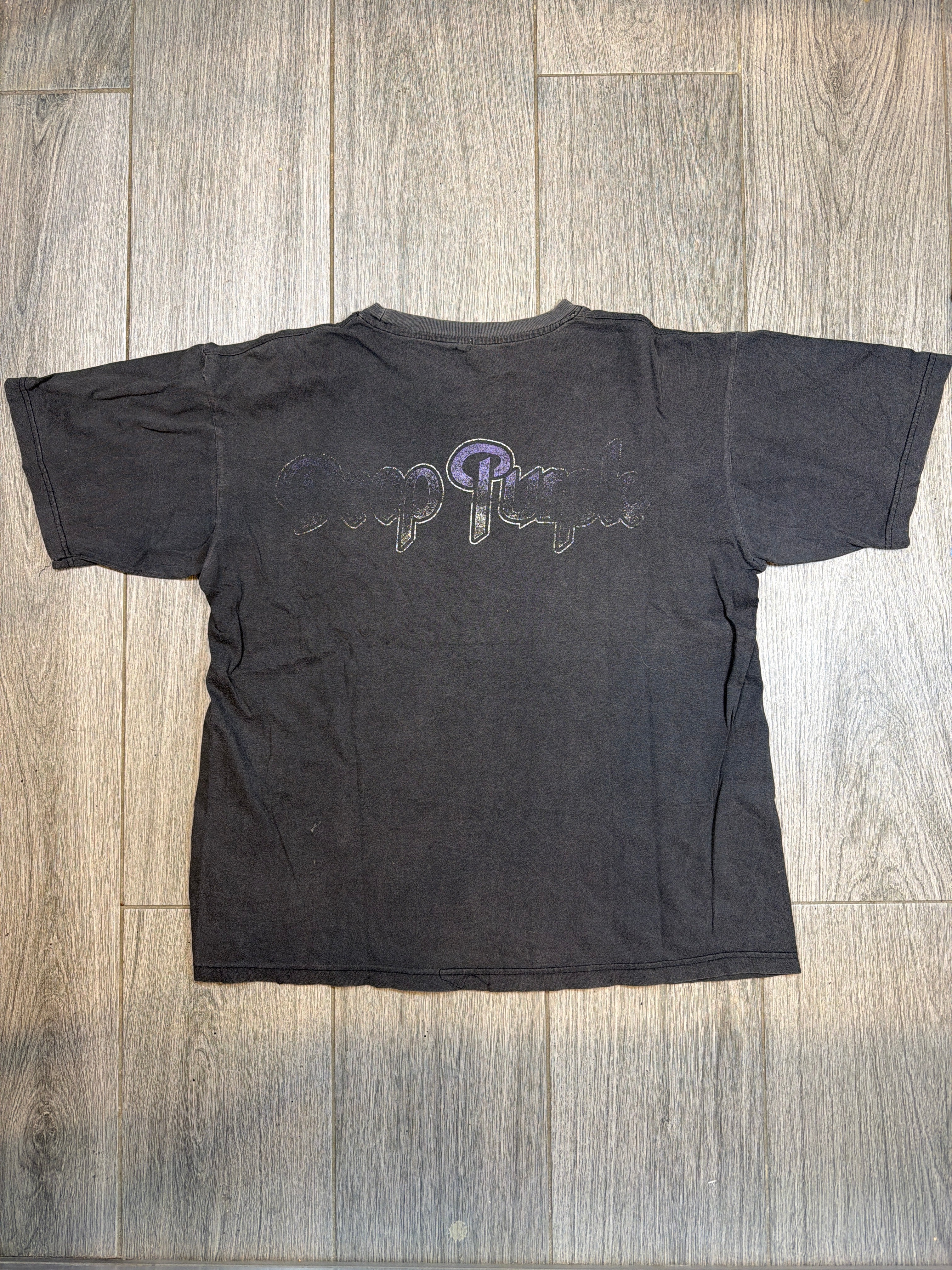 Vintage Deep Purple Stormbringer Double Sided Black T-Shirt M/L