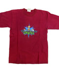 JNCO Crown Dragon Sword 90s Red T-Shirt Large
