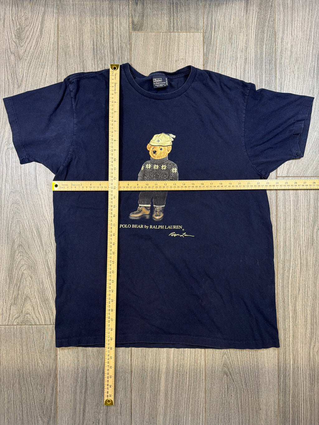 Ralph Lauren Polo Bear 90s Single Stitch T-Shirt Large