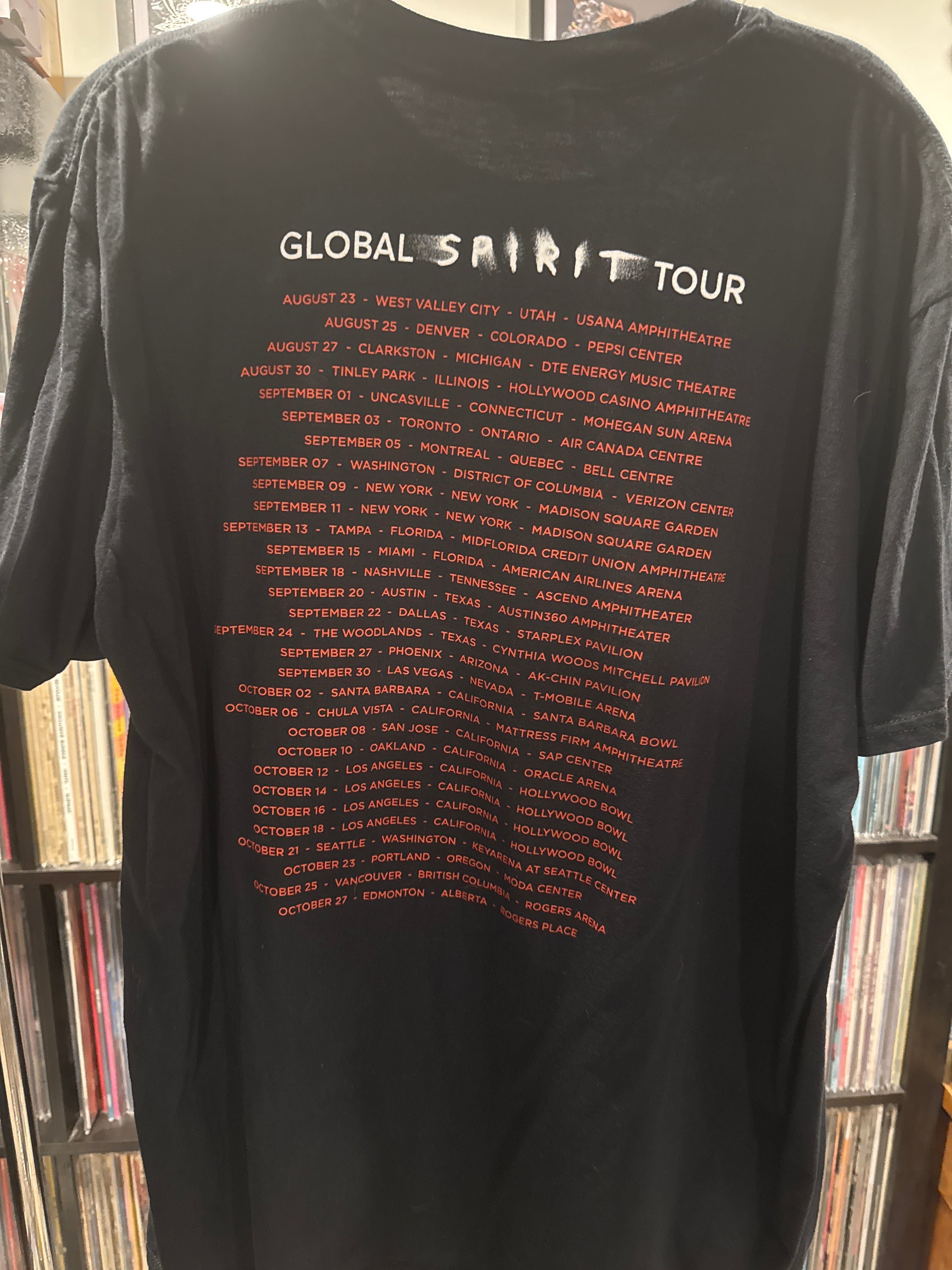 Depeche Mode Spirit Tour Shirt Gildan XL