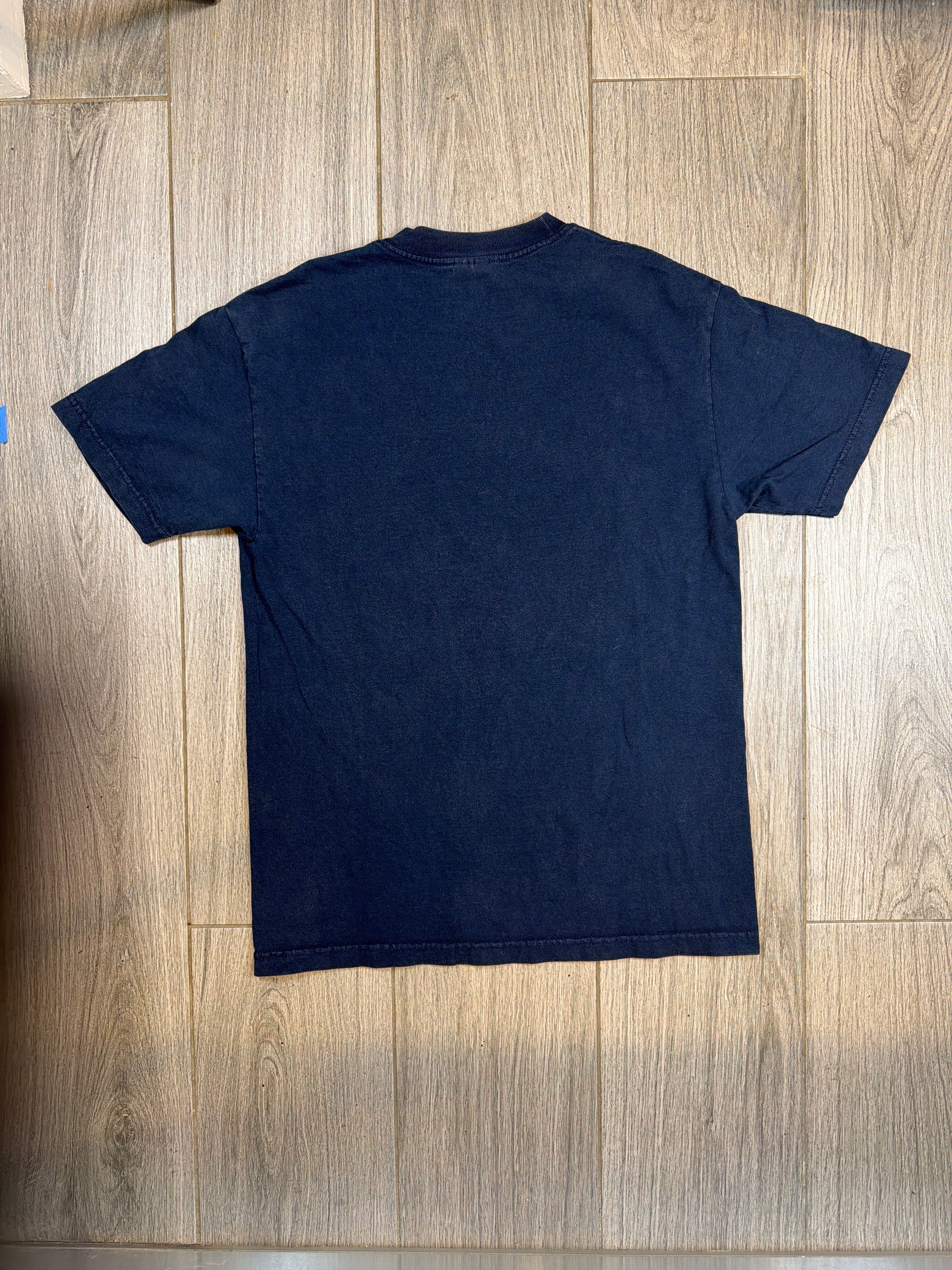 00s Spitfire Big Head Blue Triple A AAA Skateboard Wheels T-Shirt Medium