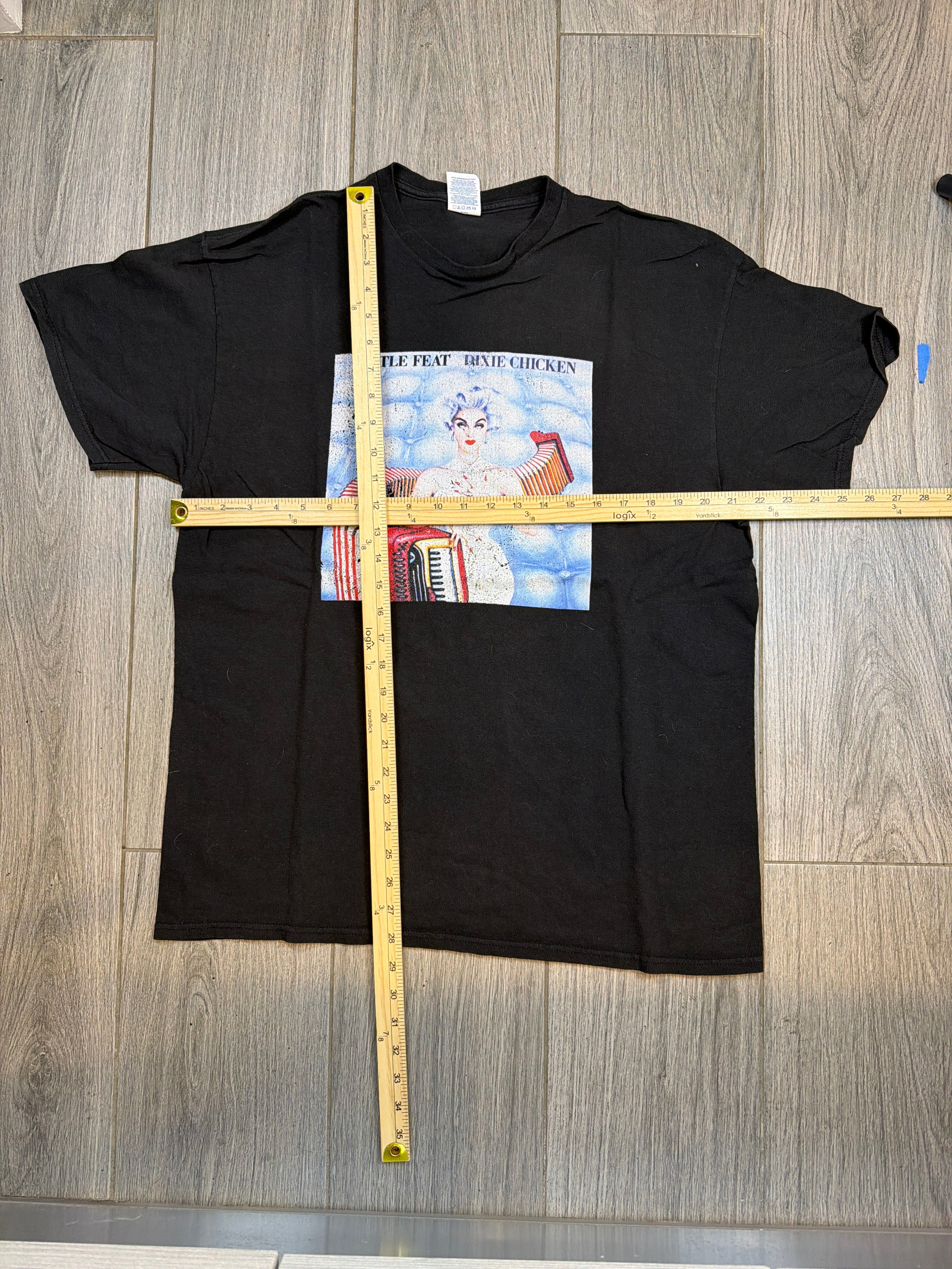 Little Feat 'Dixie Chicken' Black T-Shirt XL