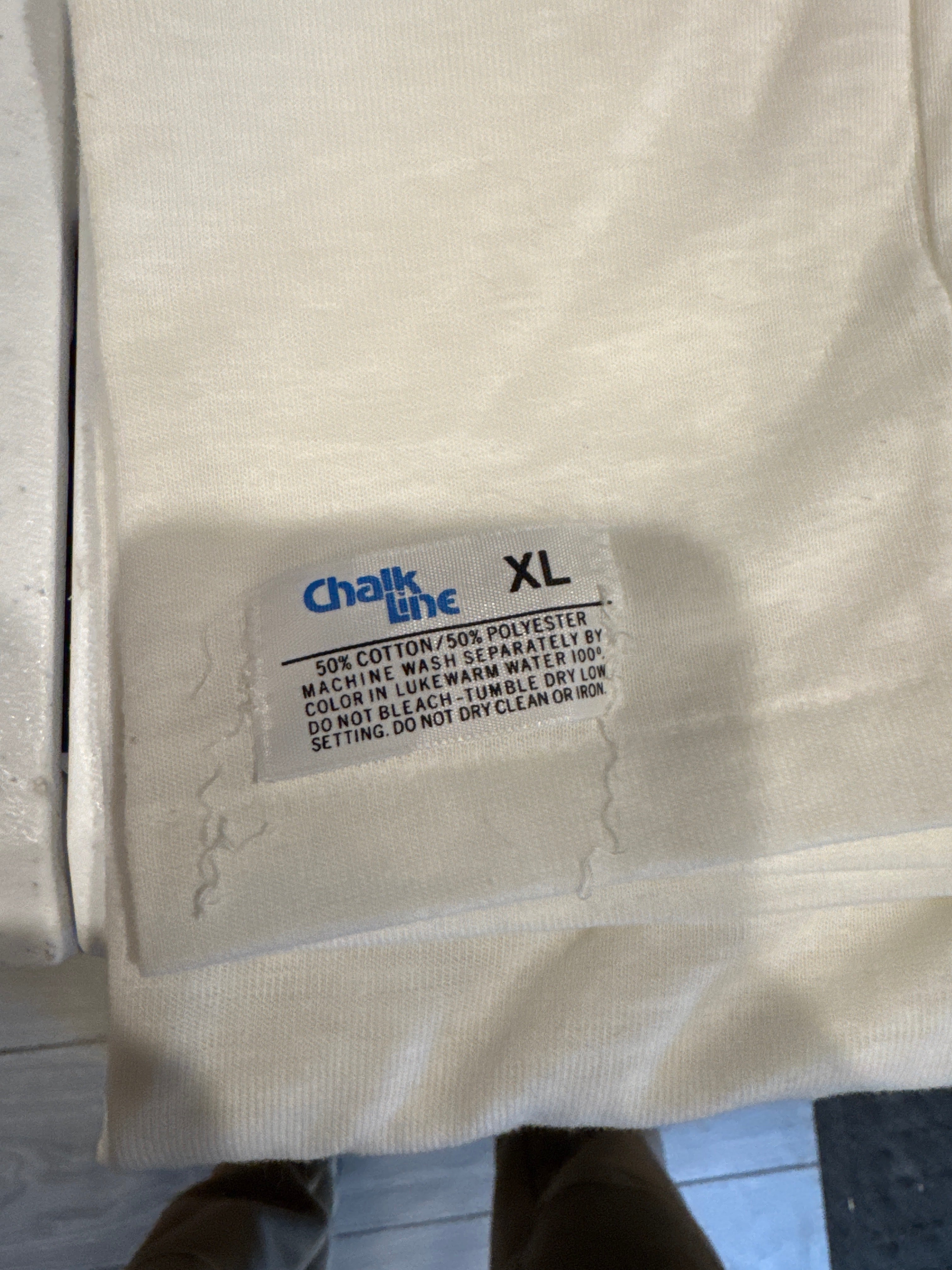 80s Mack Semi Trucks Jersey White T-Shirt Large