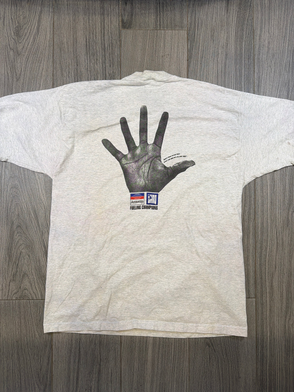Shaq Nutrilite SHAQ Bar Shaquille 90s NBA Grey T-Shirt XL