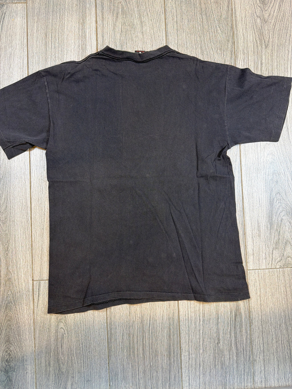 90s Fashion Victim Gargoyle Black Blue T-Shirt Large