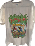 2001 Jimmy Buffet Tour Shirt White Large