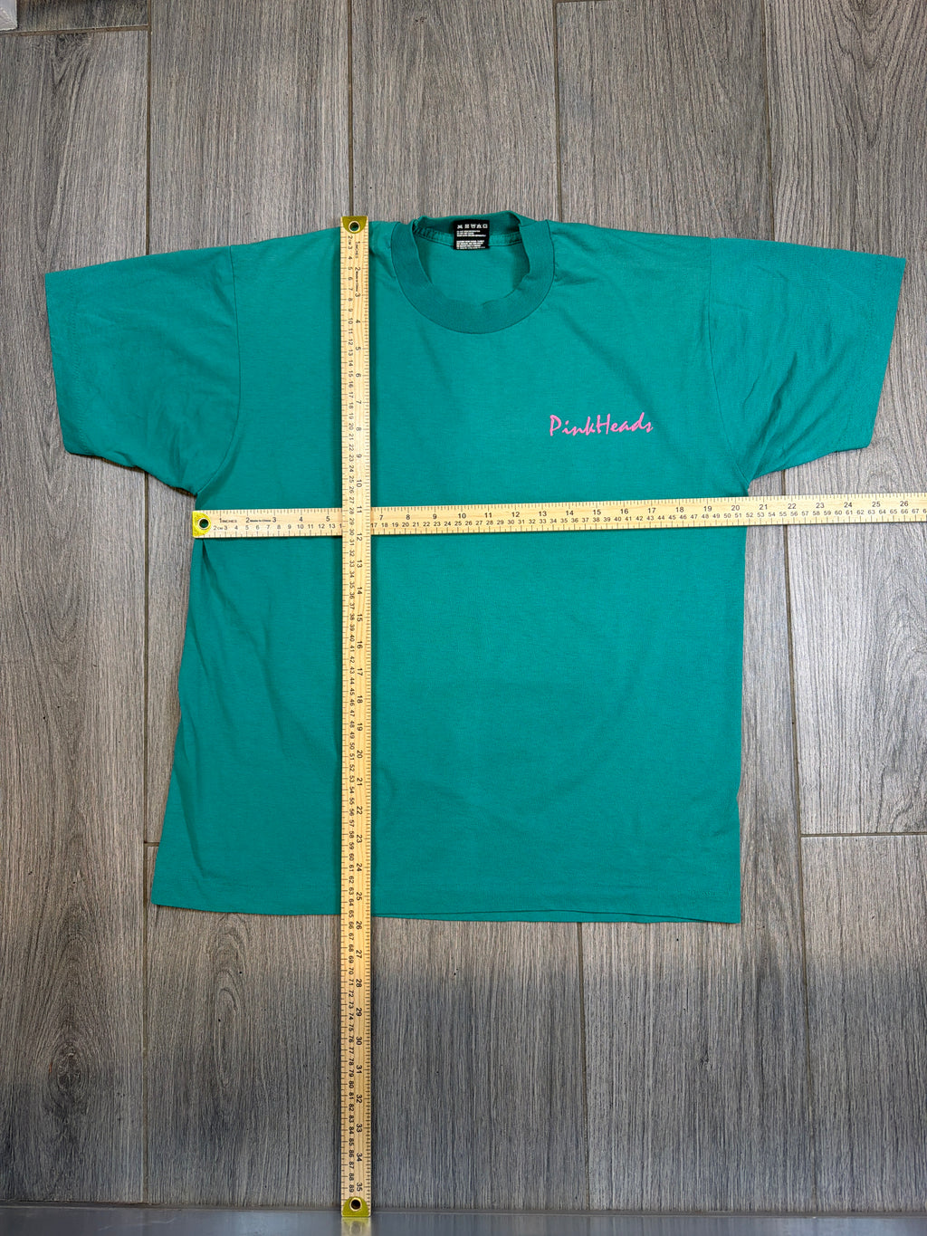 1994 Pink Floyd Tour T-Shirt Illuminati Pigs Green Screen Stars Large