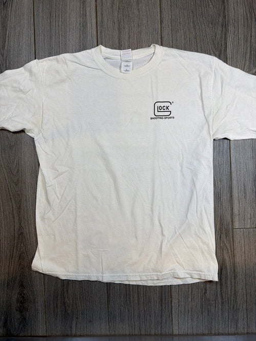 Y2K Glock USA Longsleeve White T-Shirt XL
