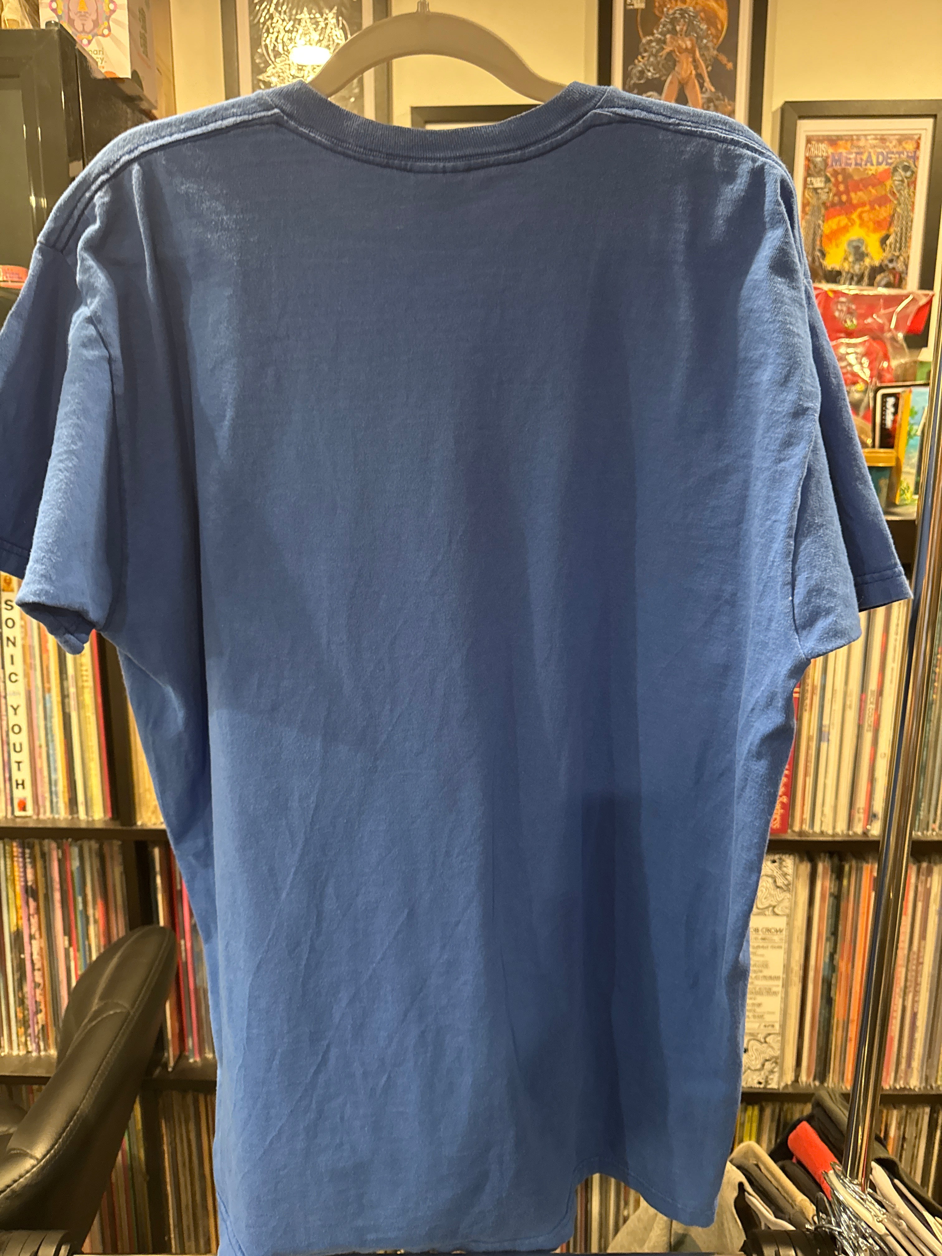 1999 Beck XL Blue T Shirt Skull FOTL Heavy Alt Indie