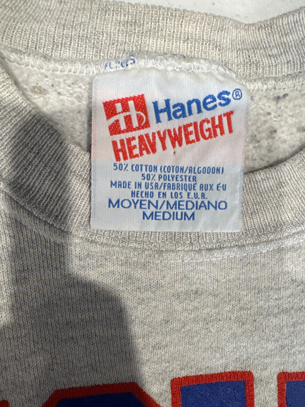 Disney Mickey Mouse 90s Crew Neck Heather Sweatshirt Medium