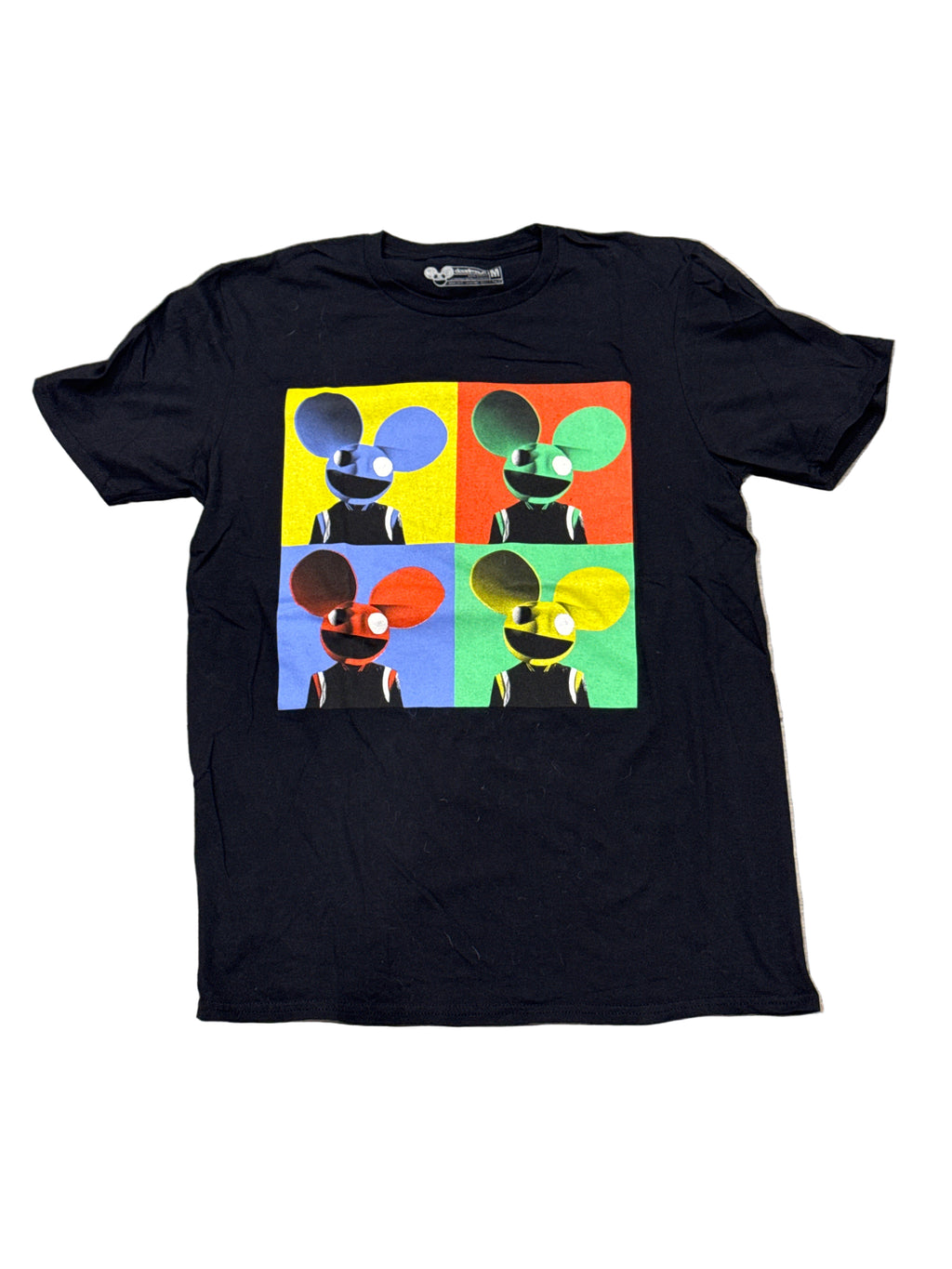 Deadmou5 Official Merch Modern Black T-Shirt Medium