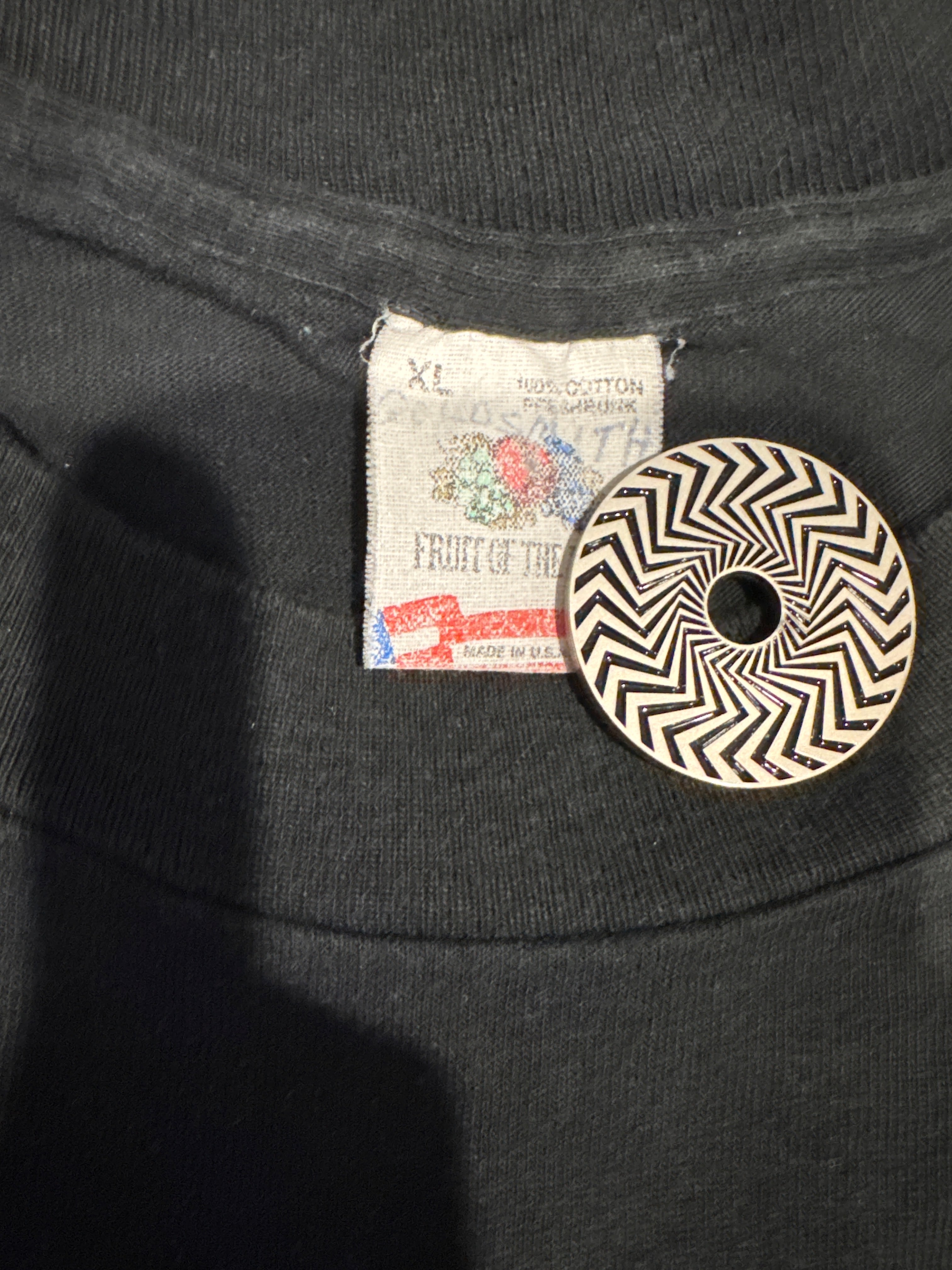 1988 Spielberg E.T. Telefon nach Hause Schwarzes T-Shirt XL