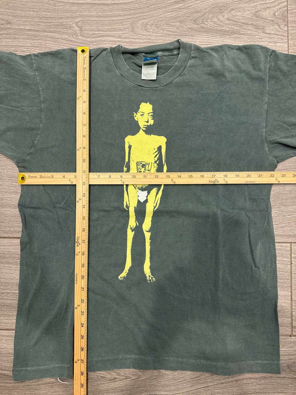 90s Pearl Jam Future F.u.t.u.r.e. Green American Flag FOTL T-Shirt XL