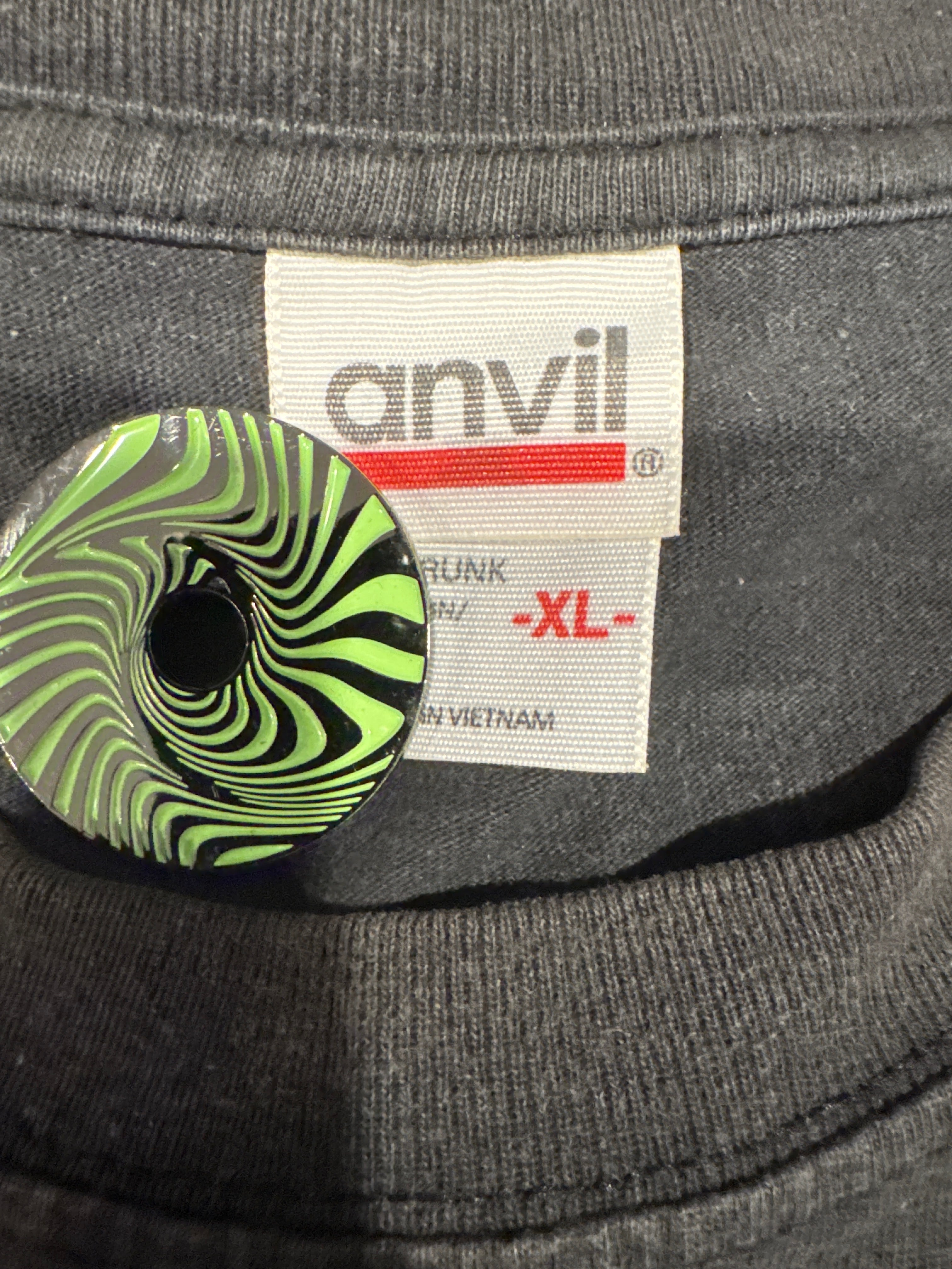 In Flames 1998 Jester Head Doppelseitiges Metal Schwarzes T-Shirt