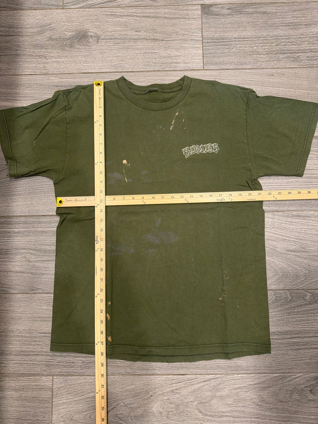 90/00s Homies Mijos Chicano Low Rider Graphic Green T-Shirt Medium