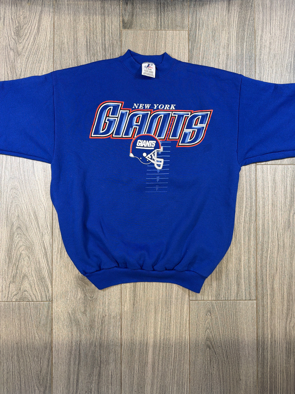 New York Giants Vintage Crewneck Sweatshirt 90s Blue Football 