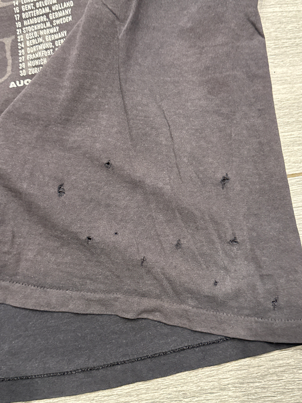 1995 Kenny Wayne Shepherd Ledbetter Heights Tour Thrashed XL