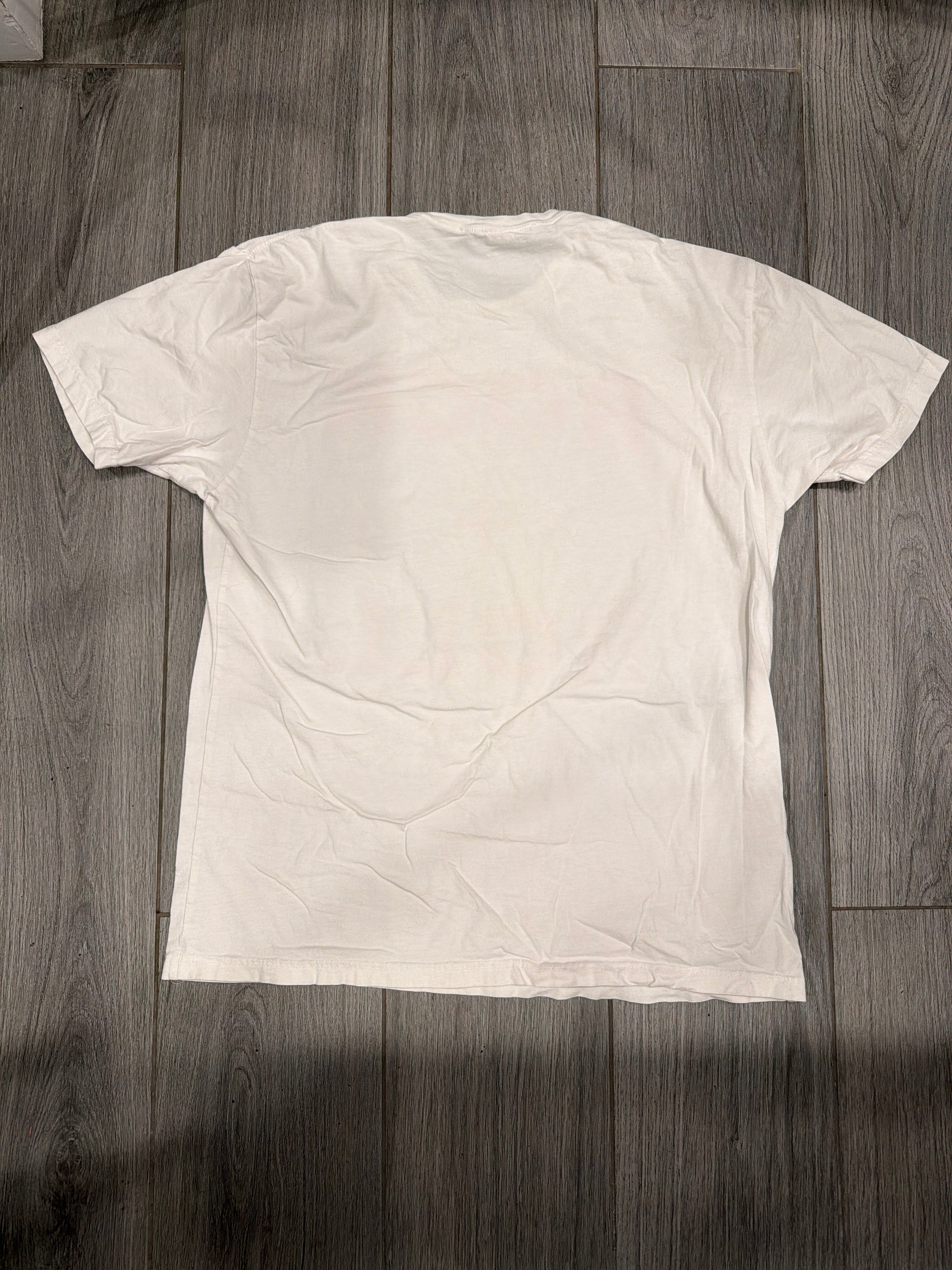 2009 The Doors Jim Morrison Rock + Roll Mugshot White T-Shirt Large