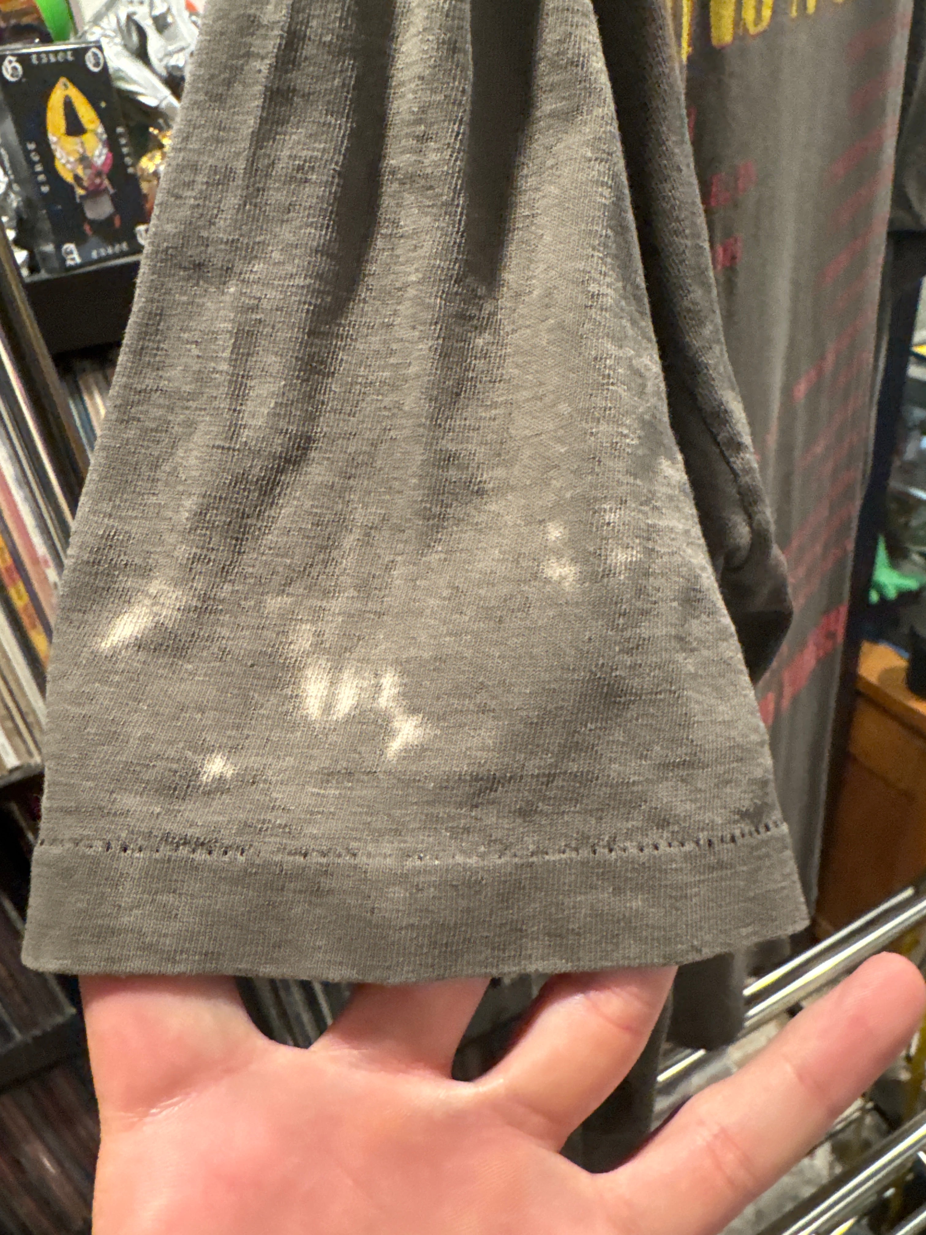 1991 Guns N Roses GnR Use Your Illusion Tour T Shirt XL Faded Black