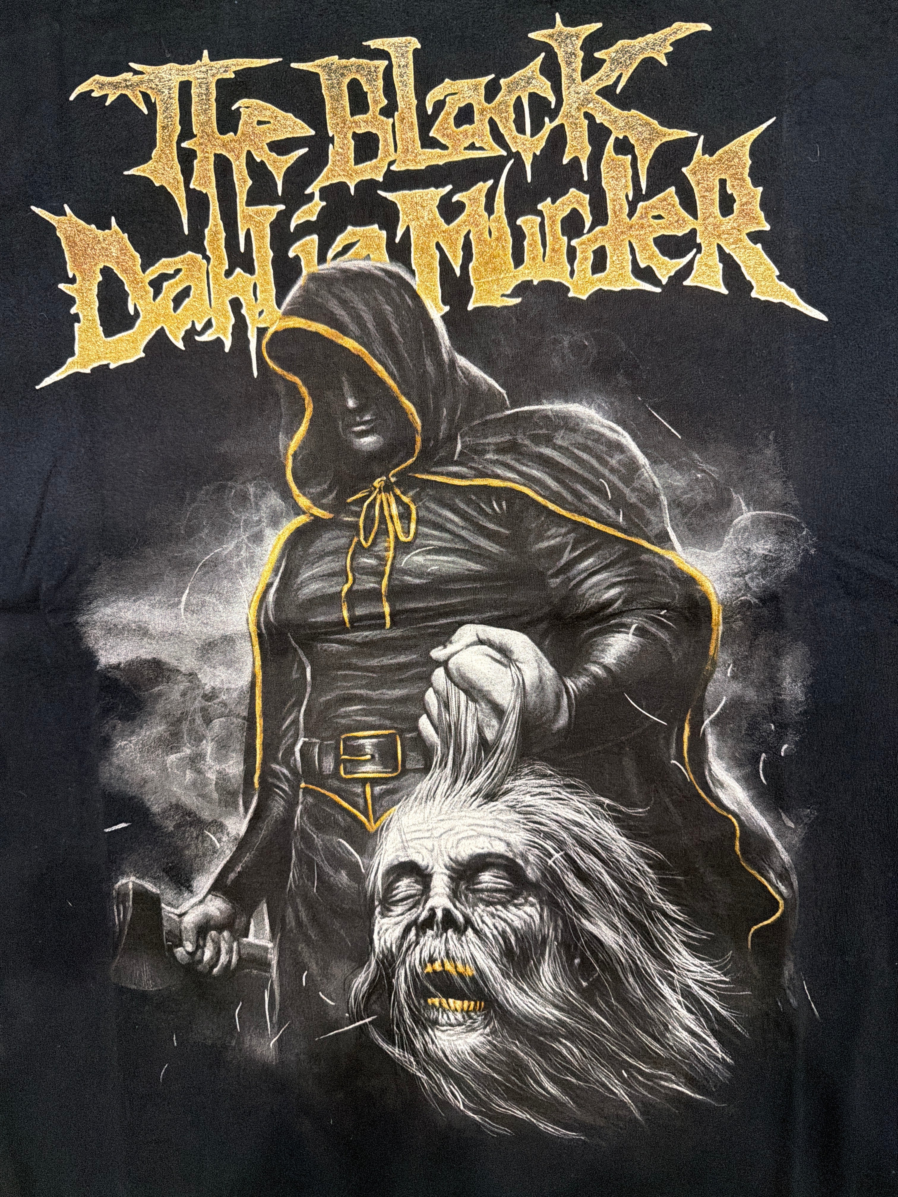 00s Black Dahlia y2k fits Large Black Band T-Shirt XL